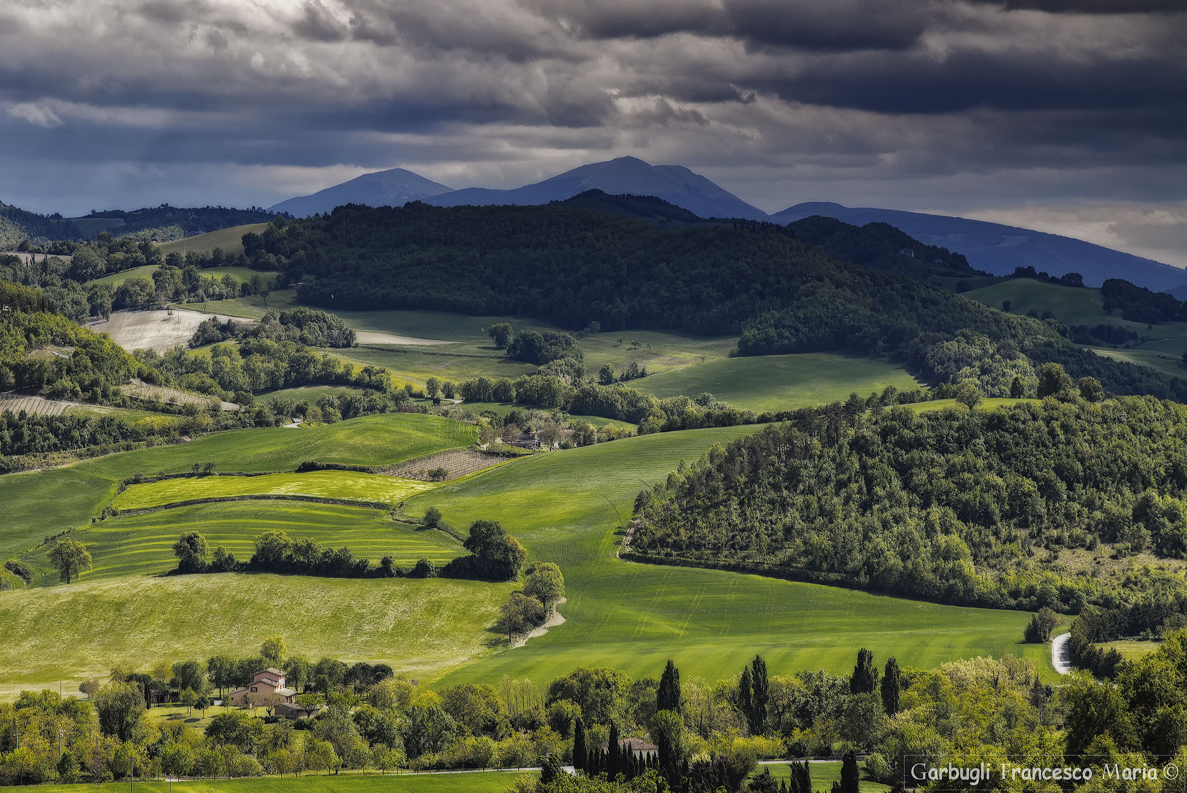 Panorama sul Monte Acuto