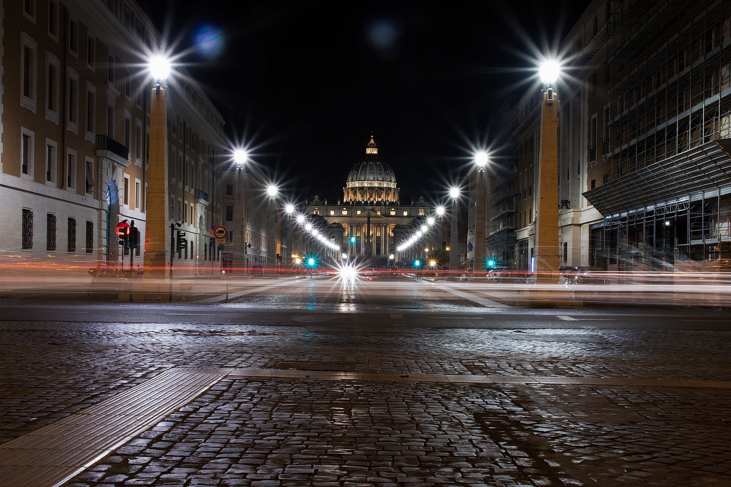 Lights to the Vatican