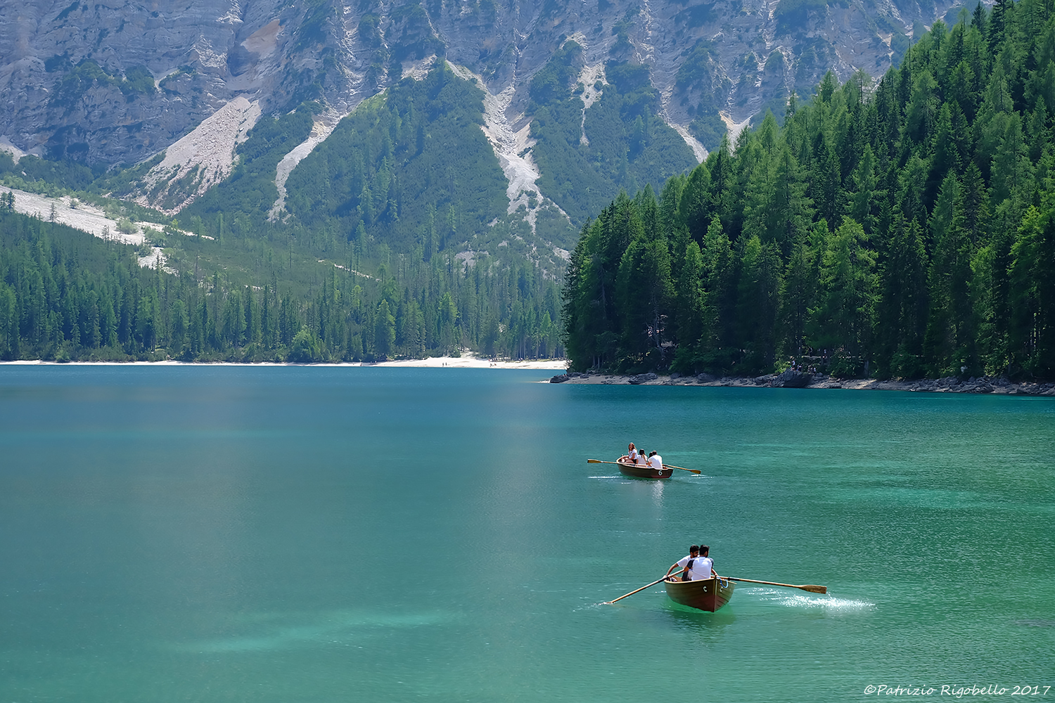 July at Lake Braies