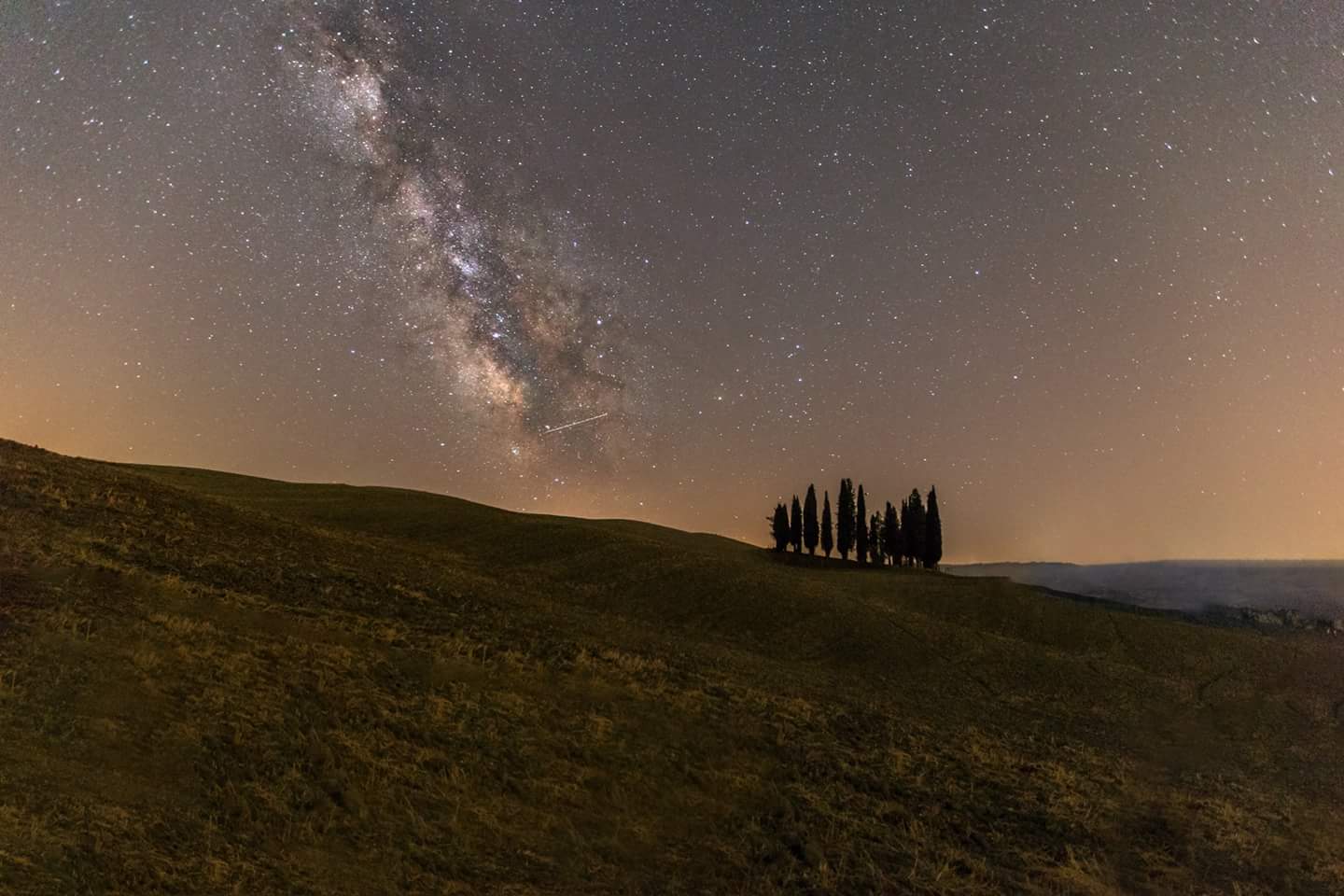 Between sky and earth