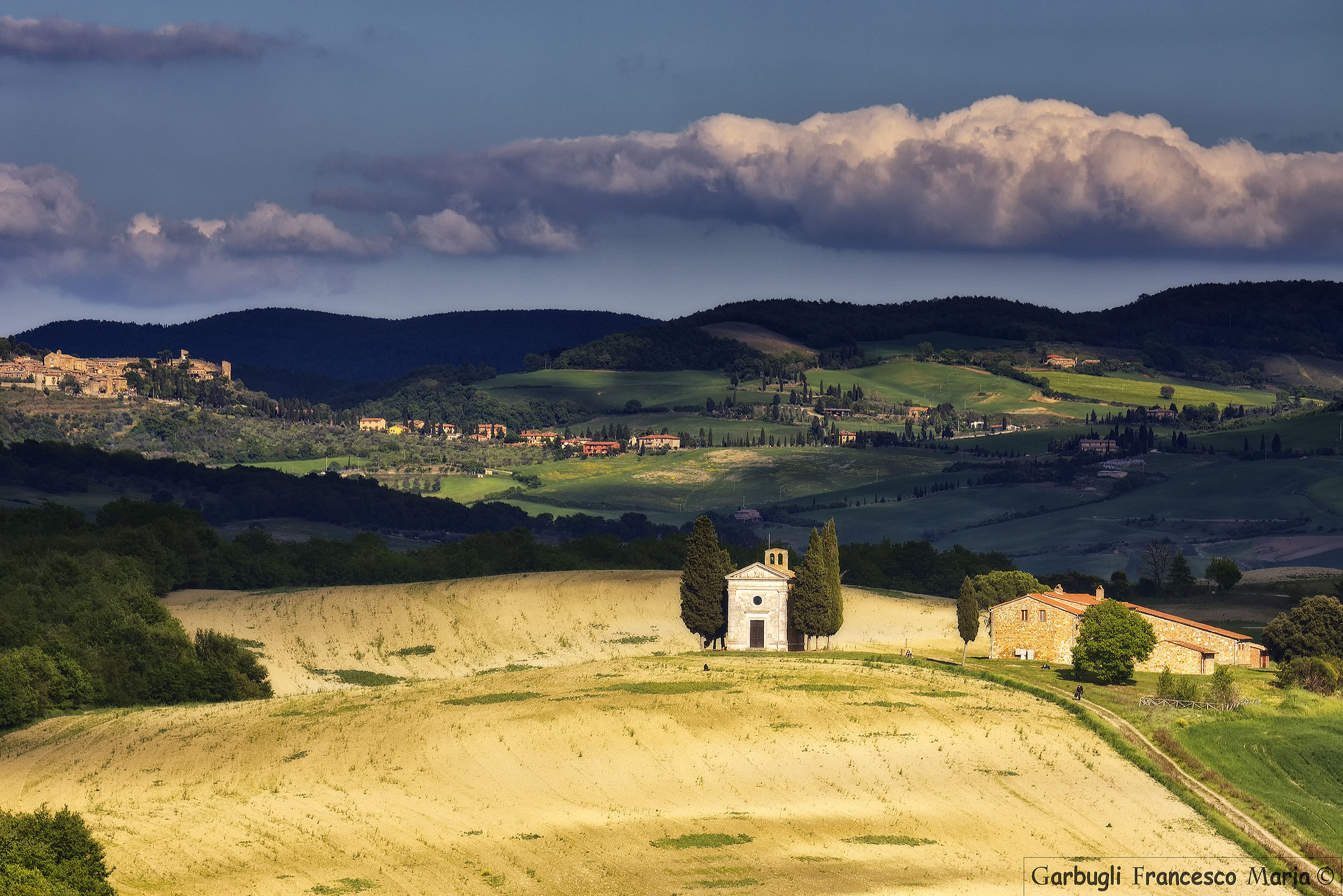 Vitaleta and Monticchiello