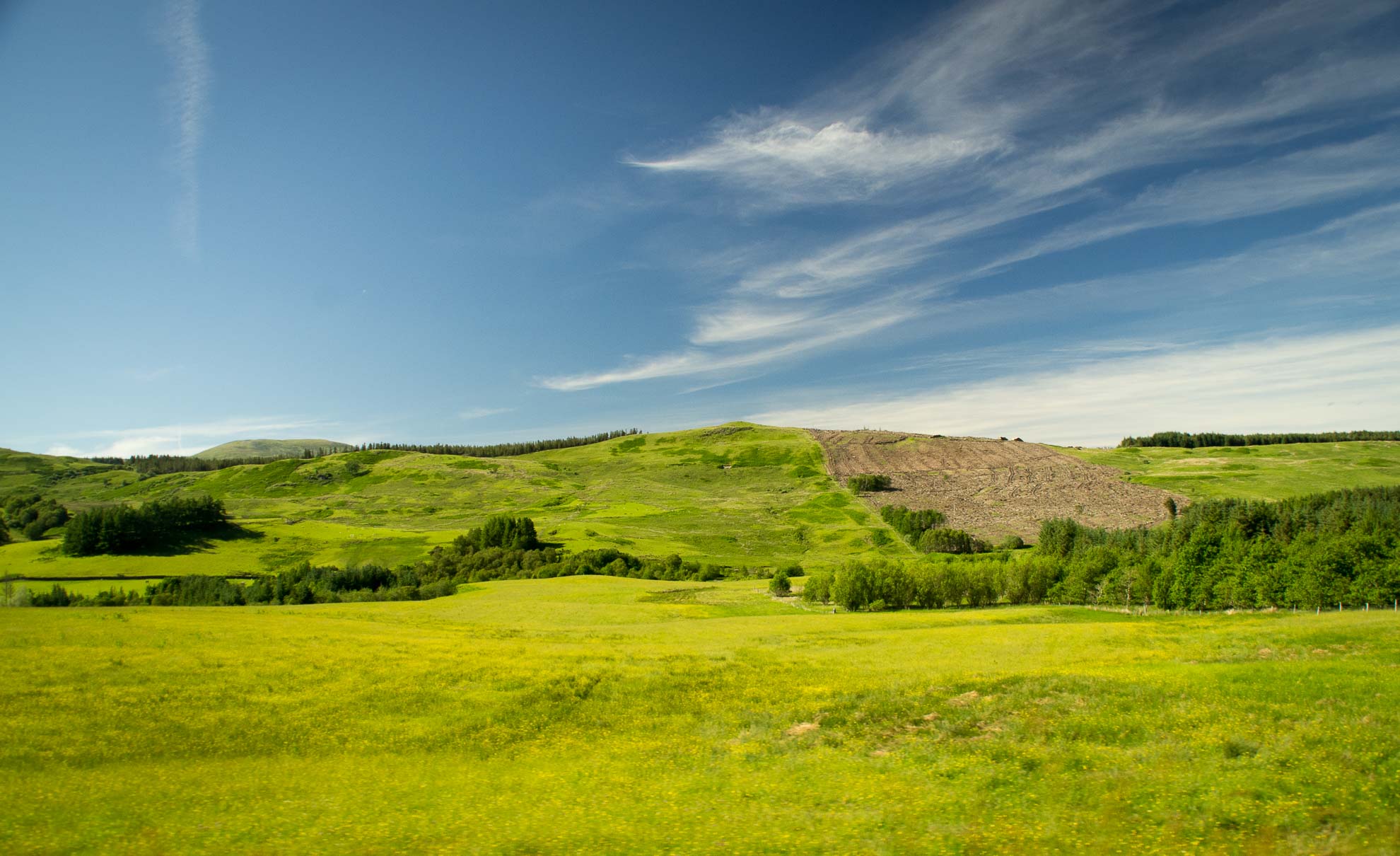 Scotland on the road