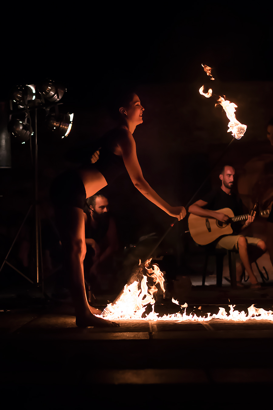 Scherzare col fuoco...