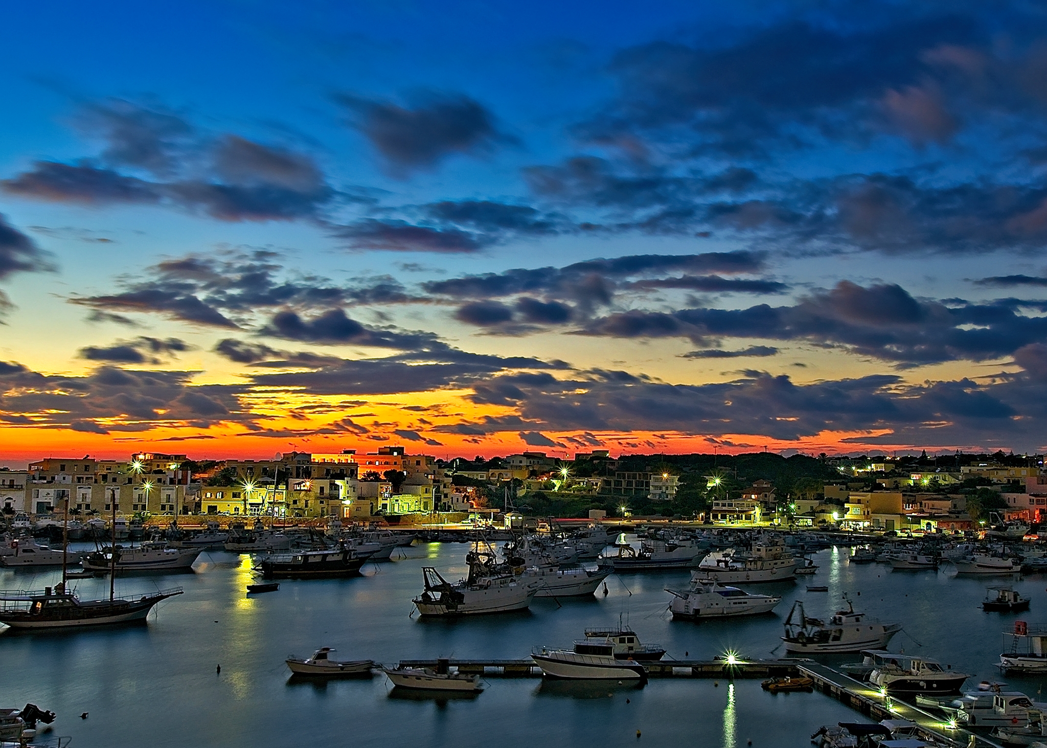 Il tramonto sul Porto