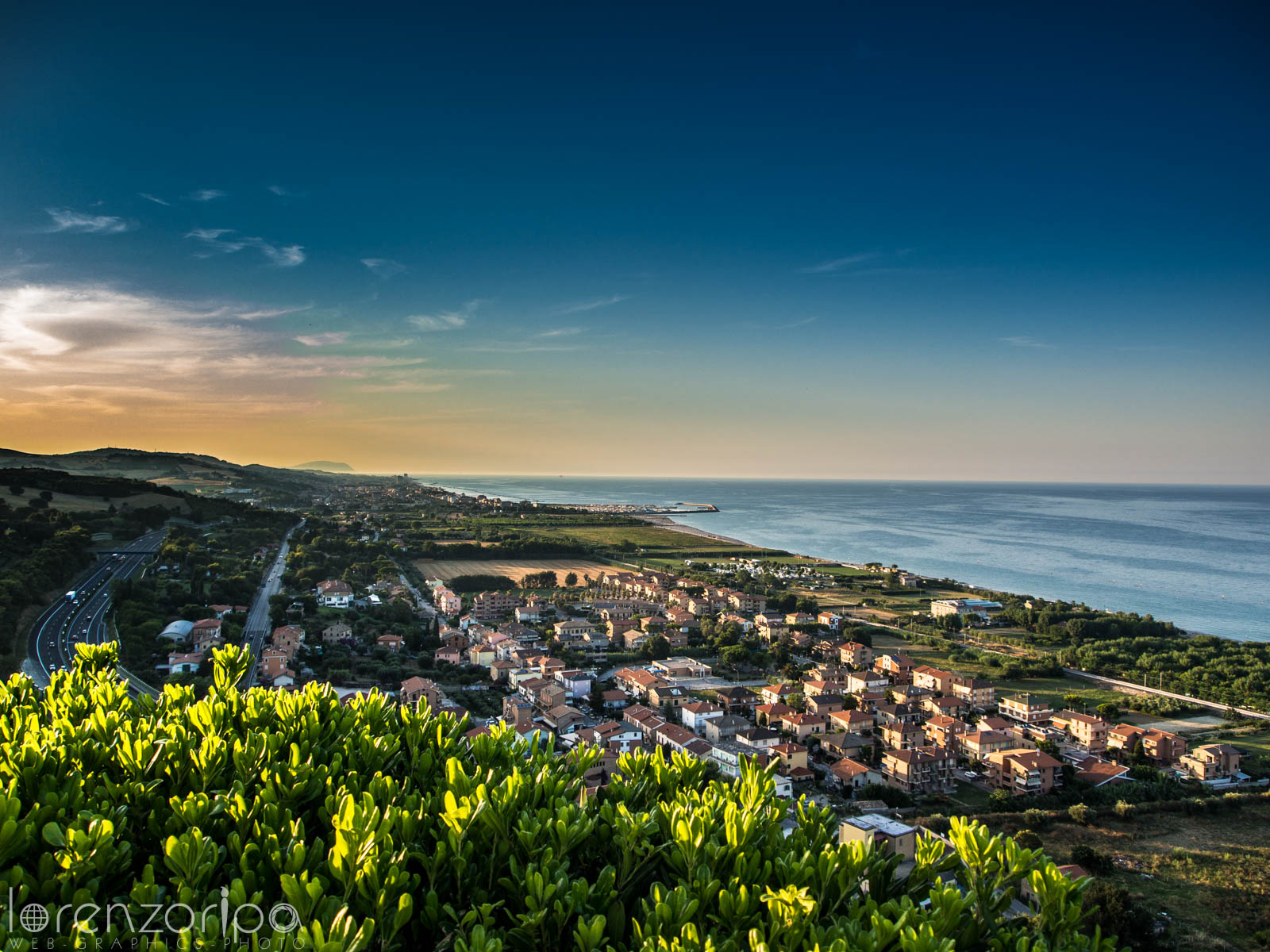 Panorama from Torre di Palme