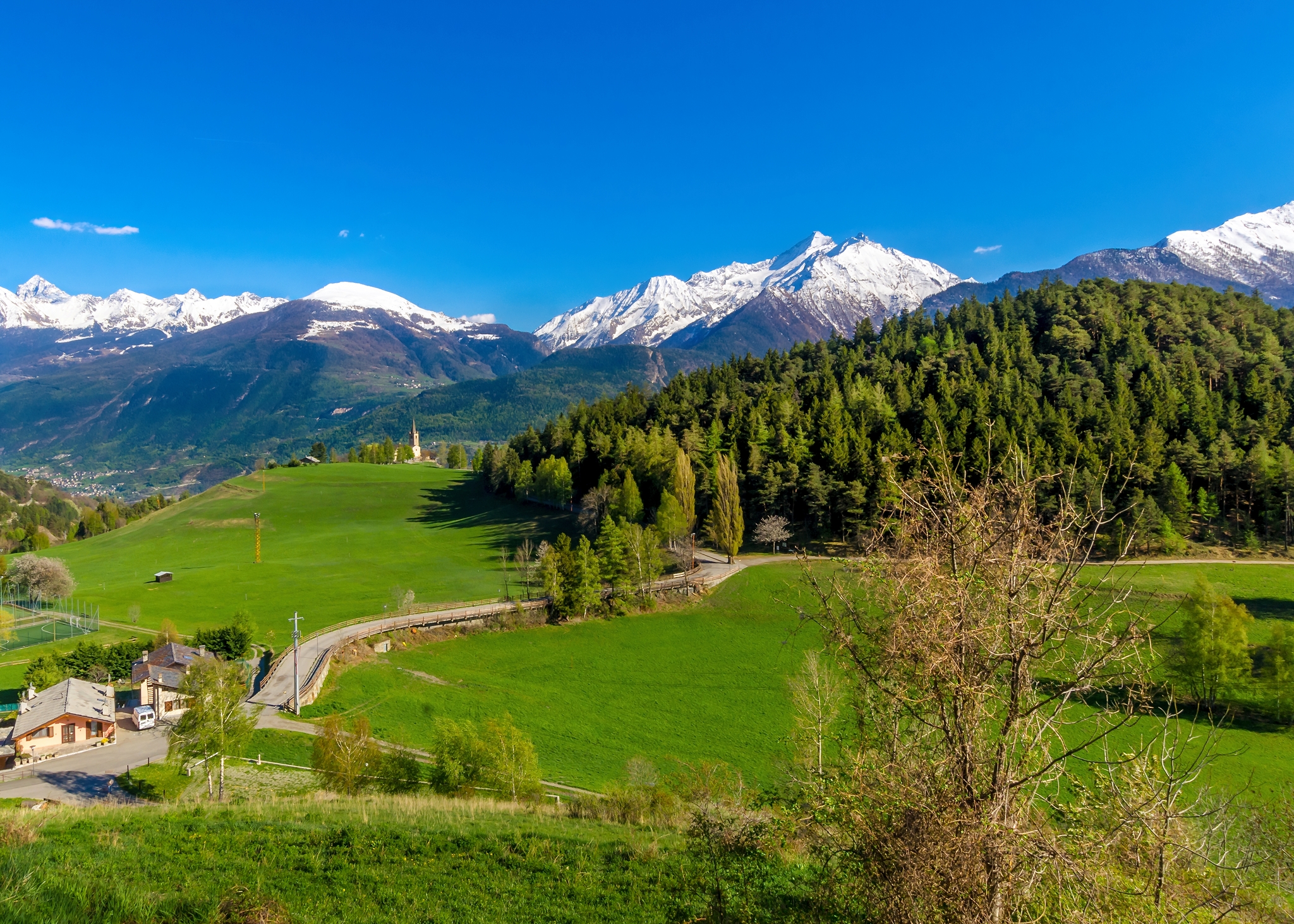 dal balcone di casa...