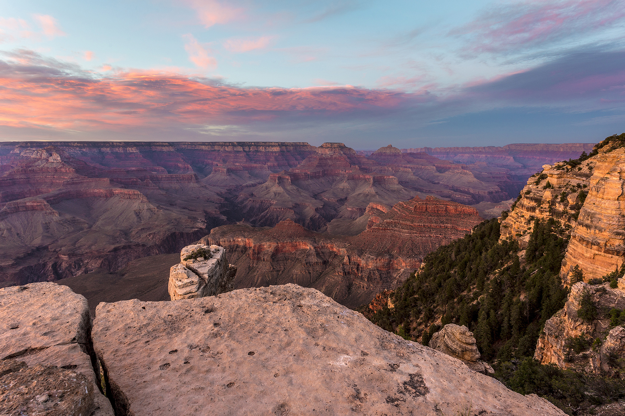 Grand canyon sunset