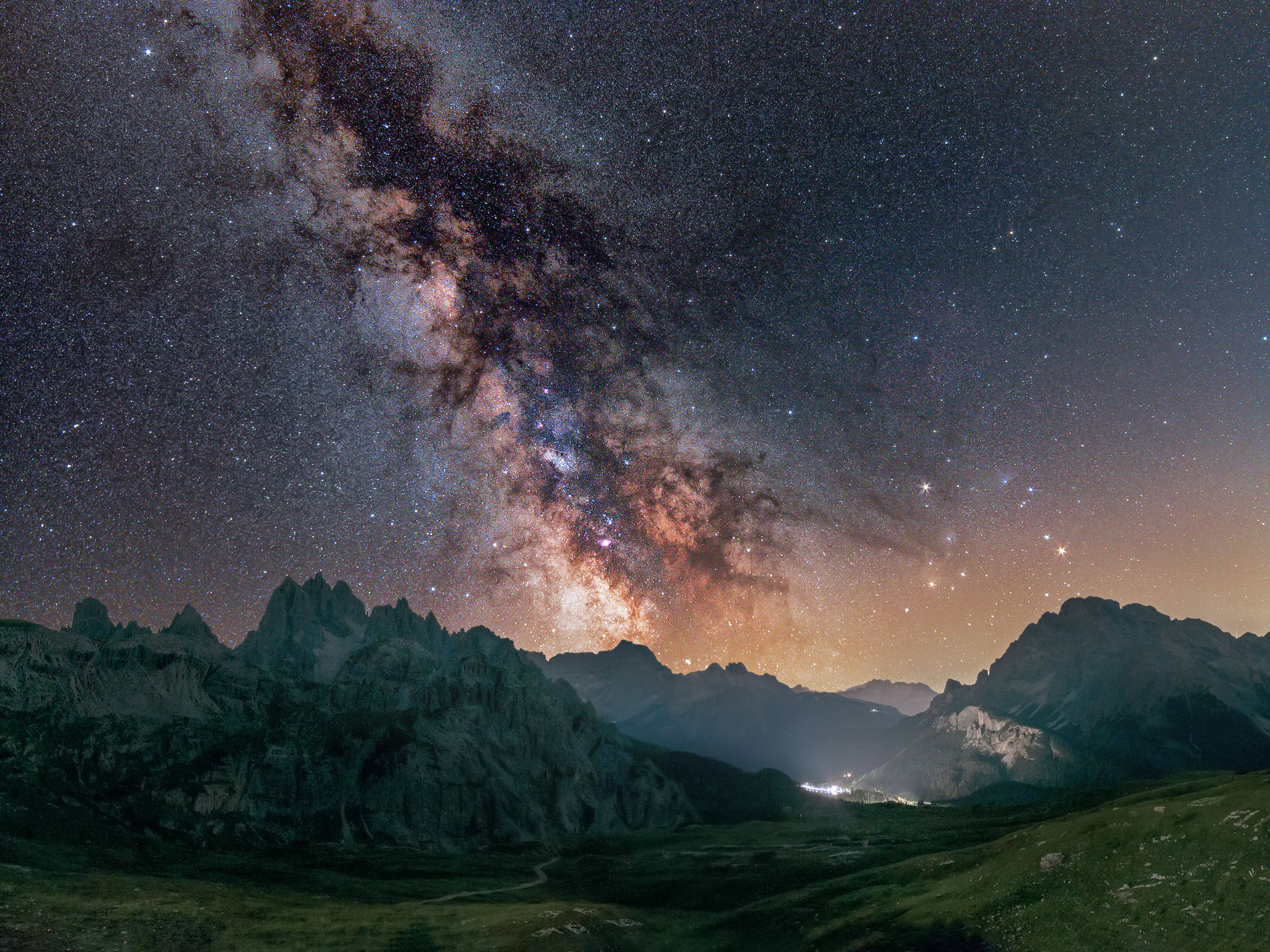 Milky Way from Rifugio Auronzo