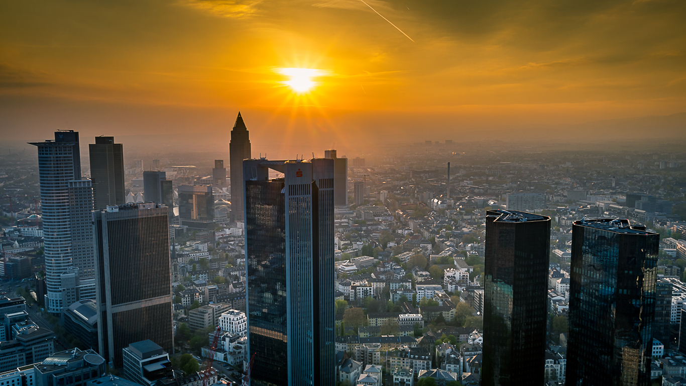 Skyline at Sunset - Closeup