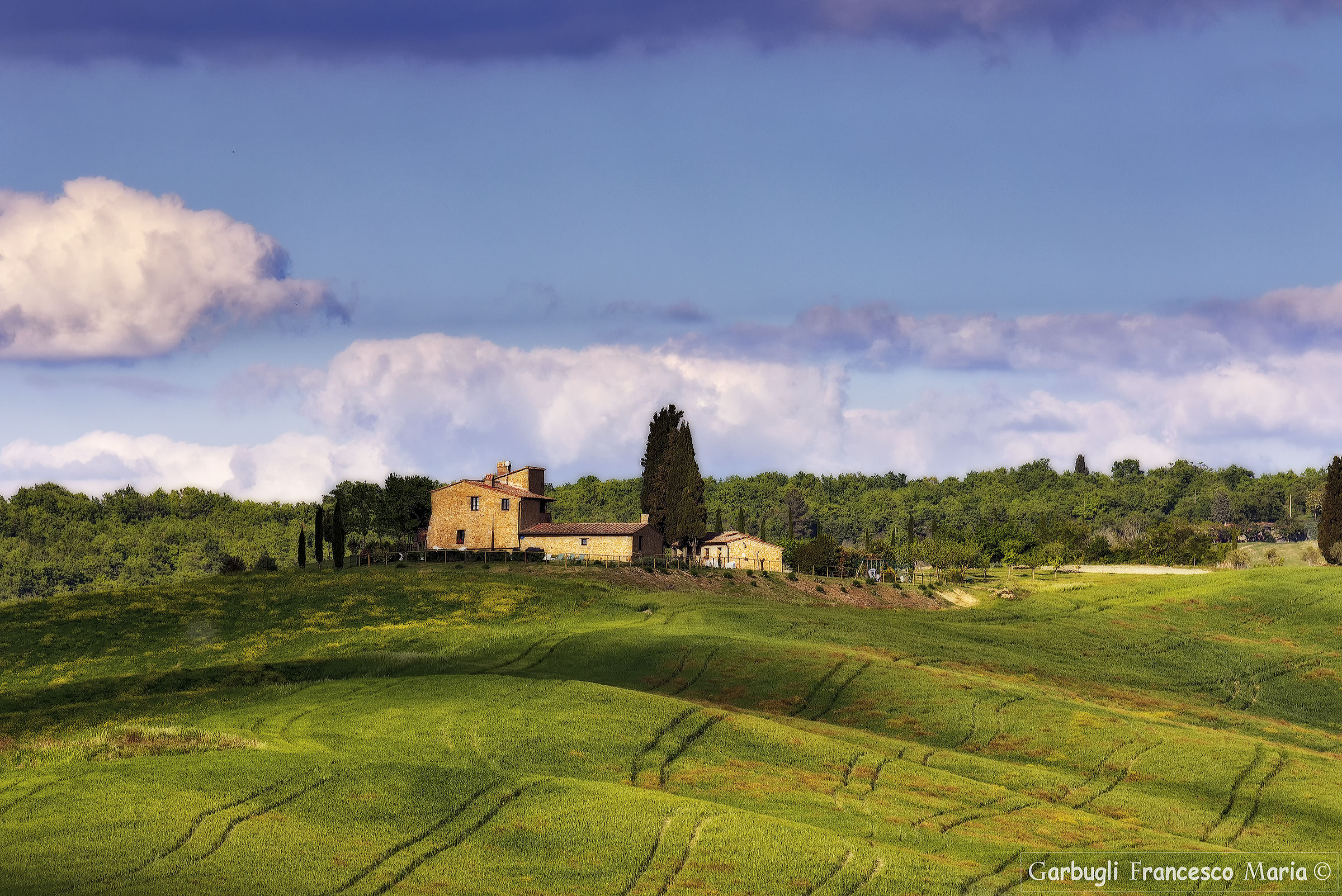 The Tuscan farmhouse