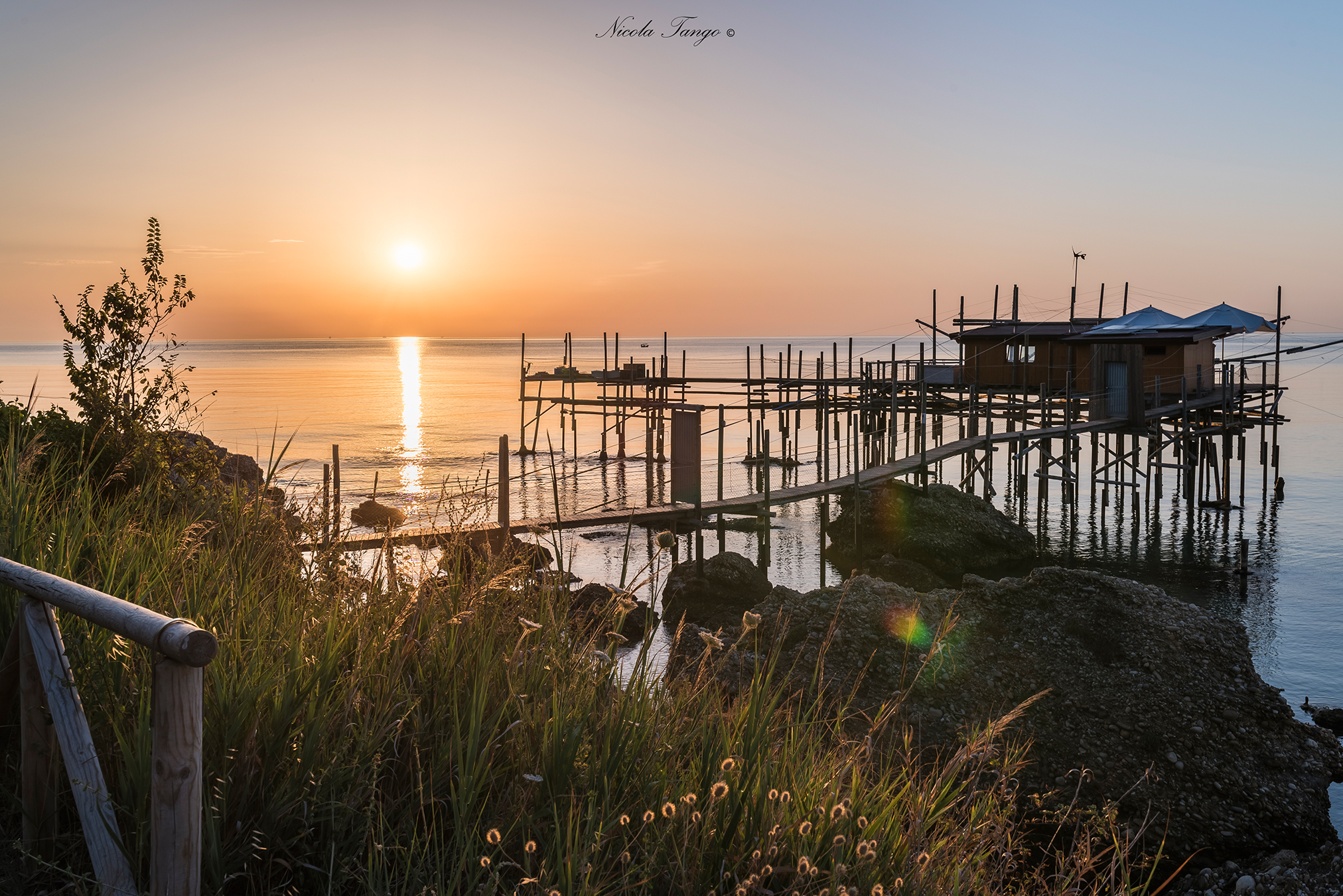 Alba al trabocco trave