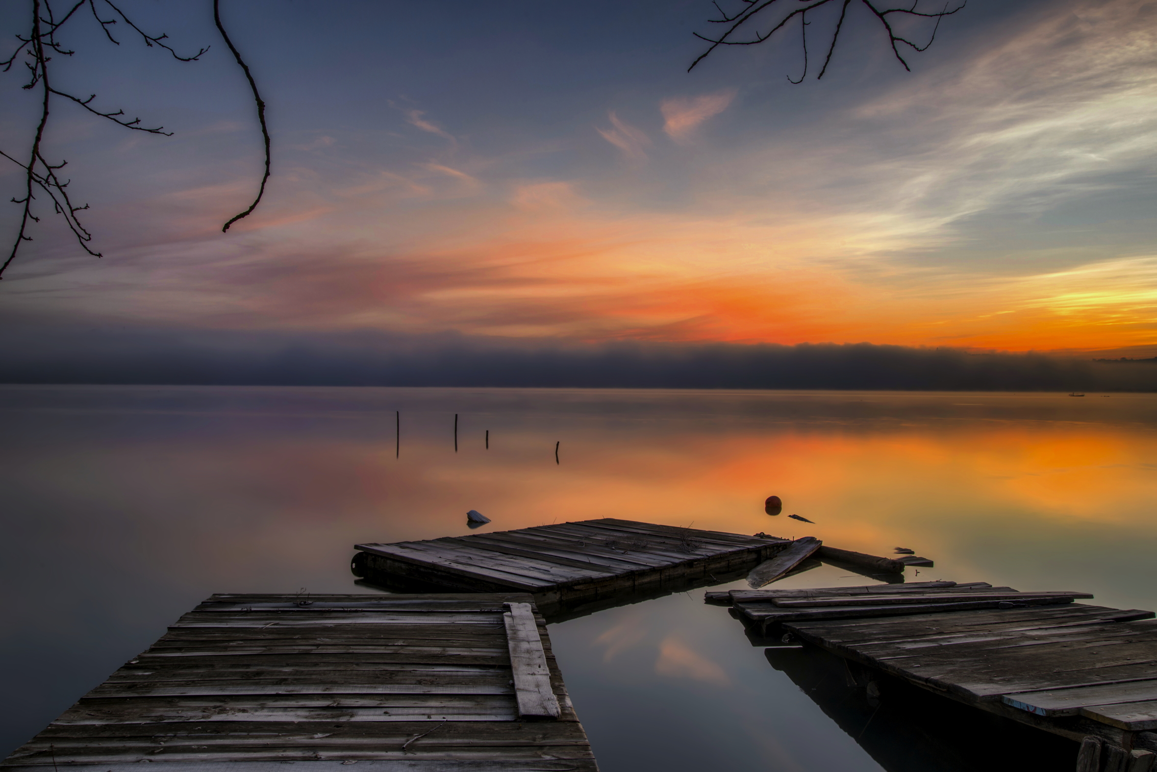 Iil vecchio pontile o quello che ne rimane