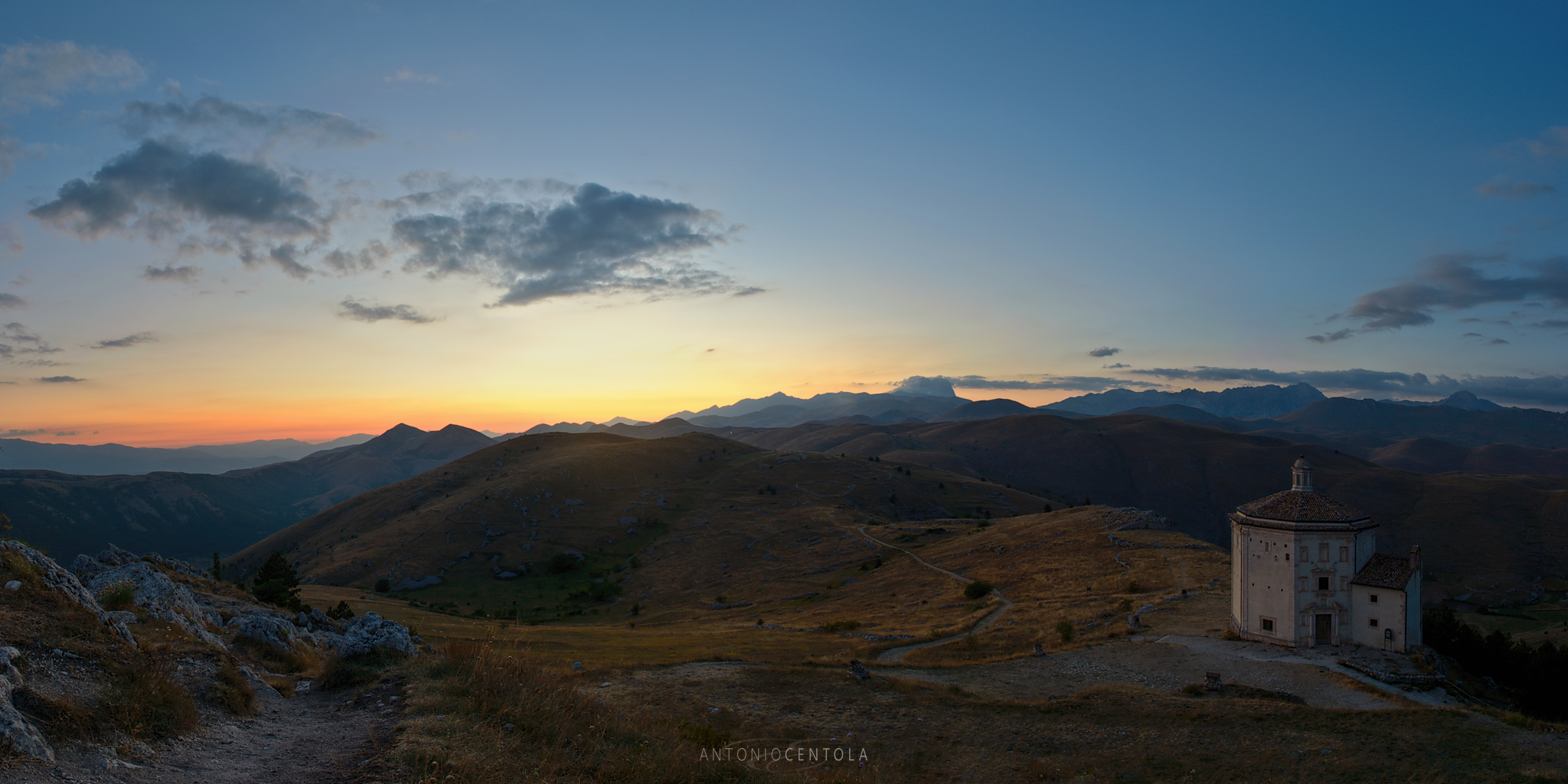Sunset from Calascio