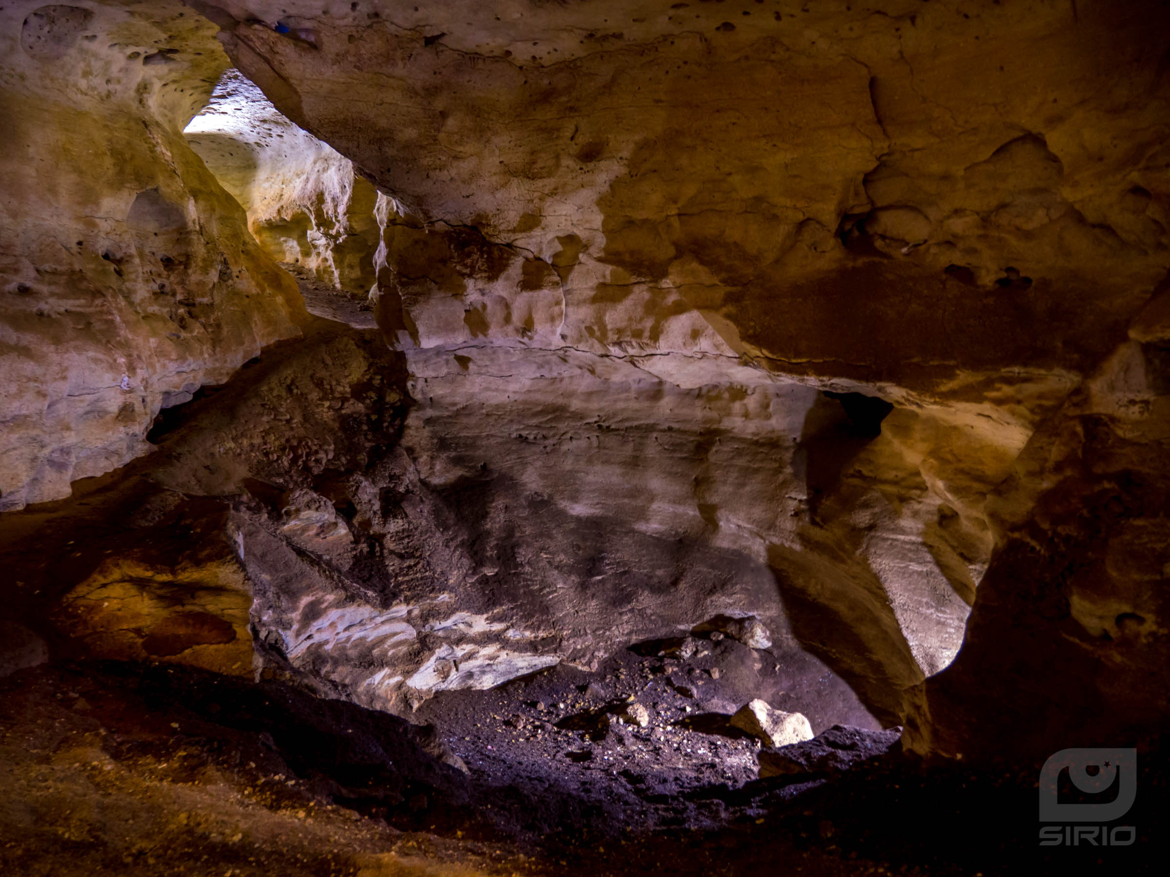 Grotto in Miocene Limestone