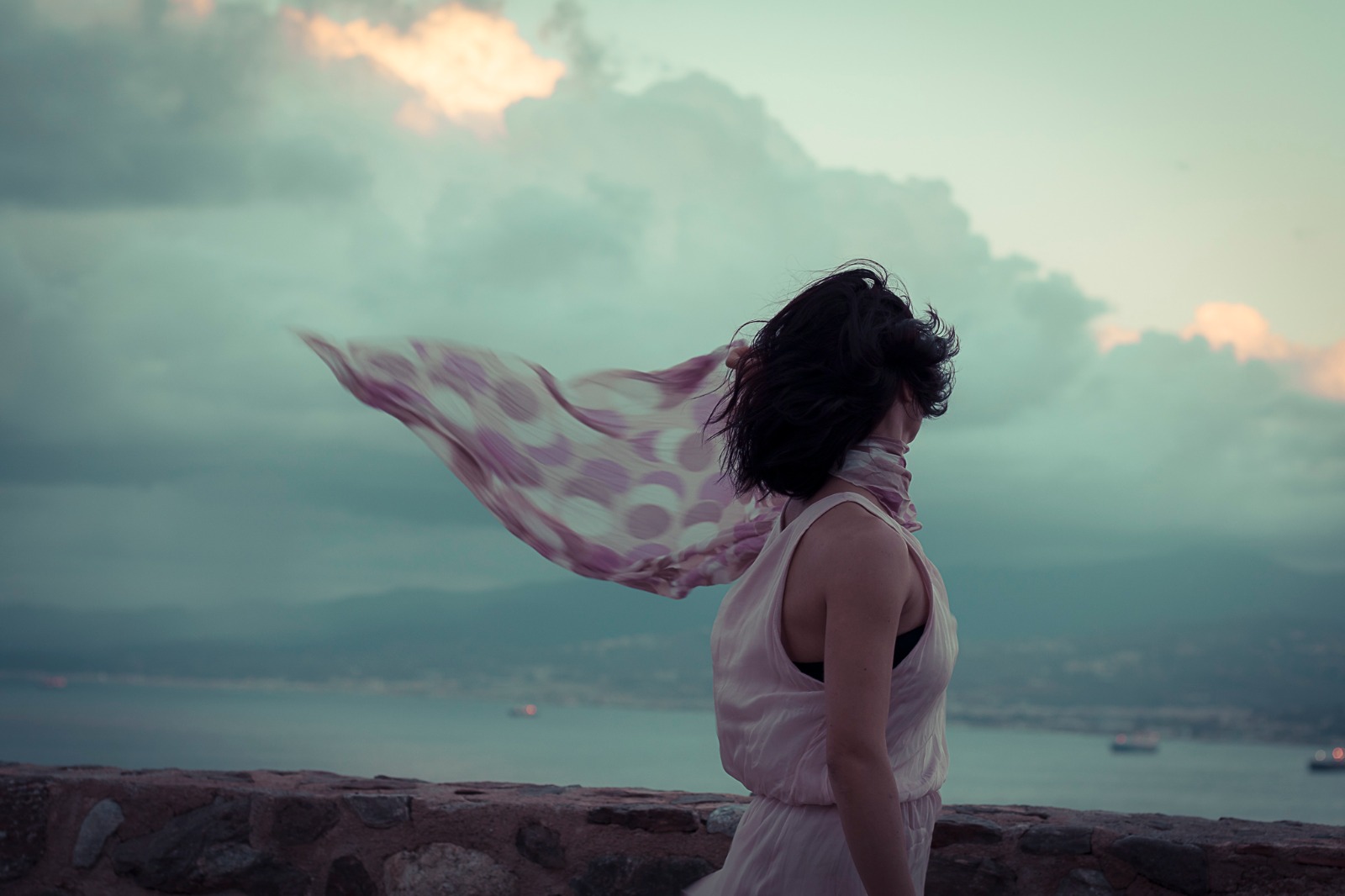 Lost...with only a wing, over my sea