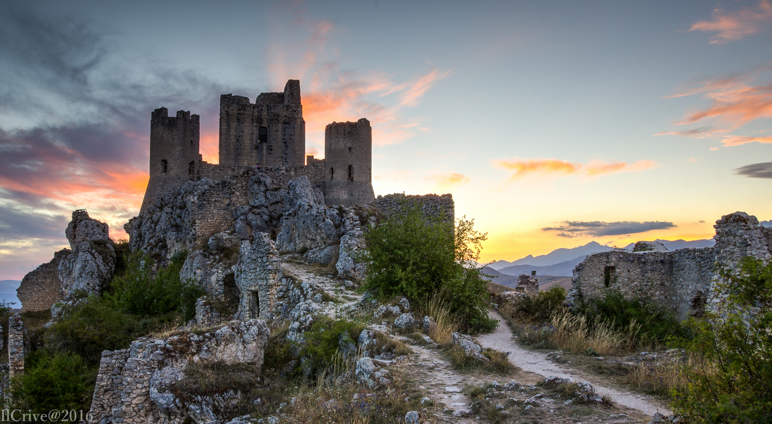 Sunset at Rocca Calascio