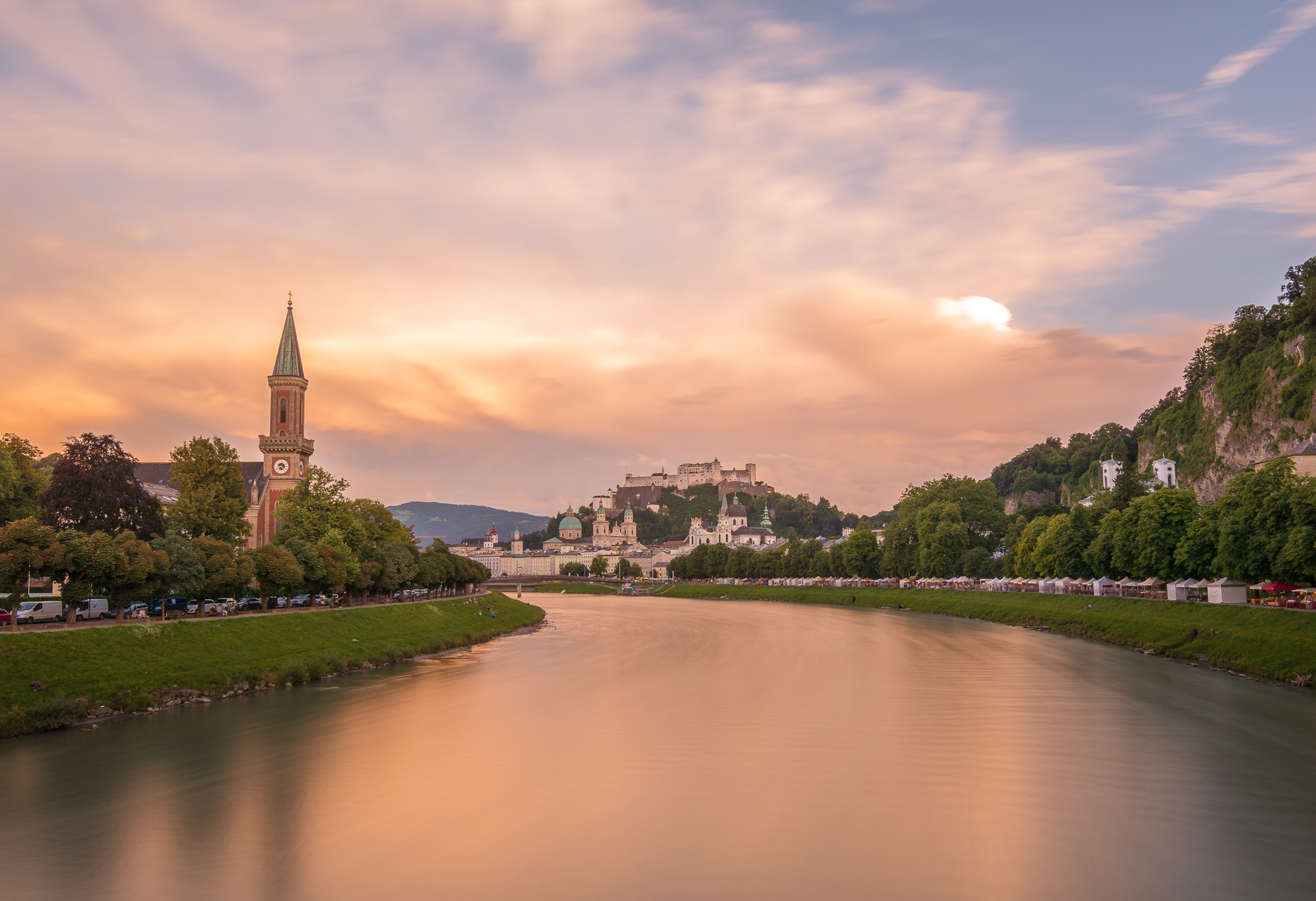 Salzburg in summer
