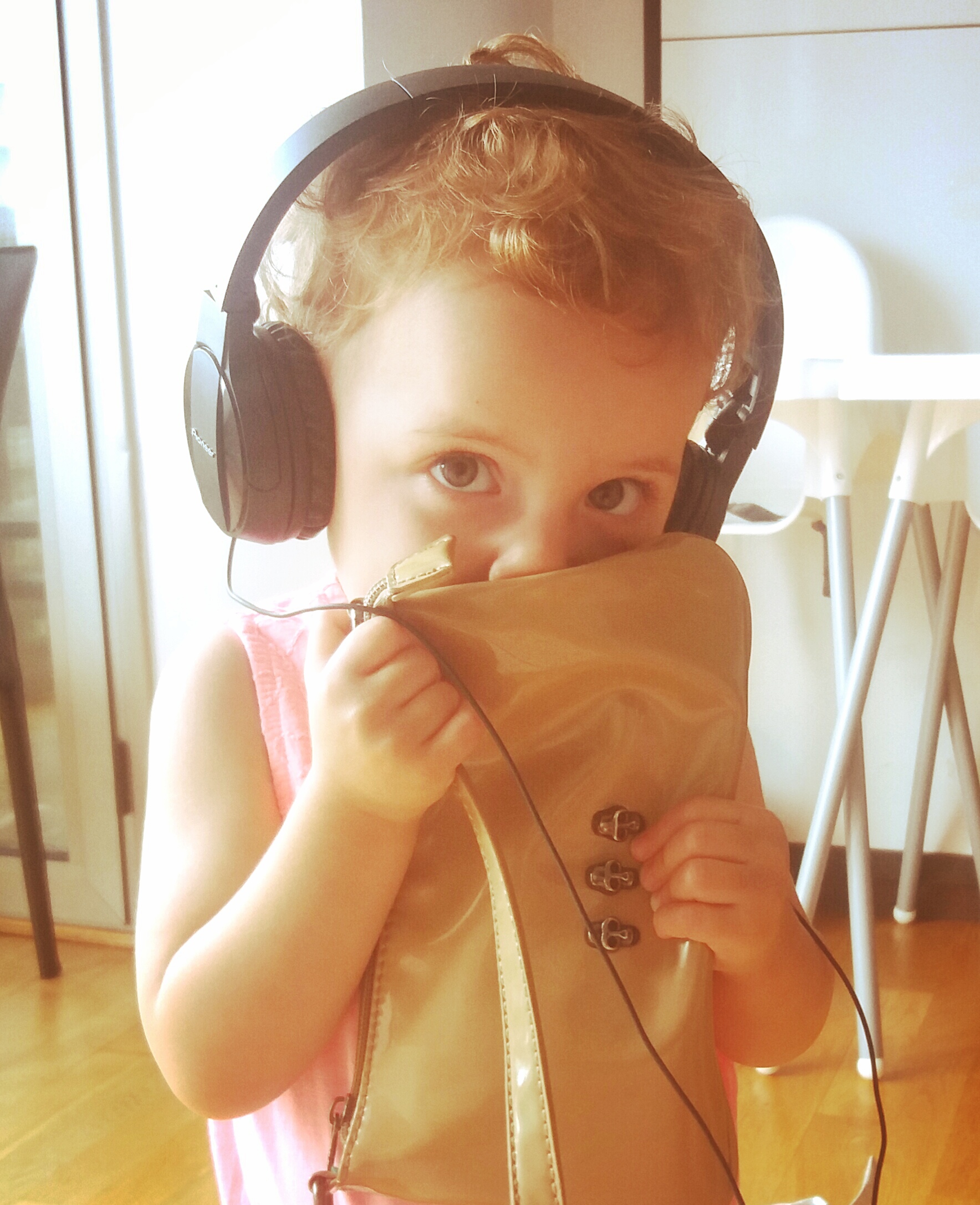 Baby and the music