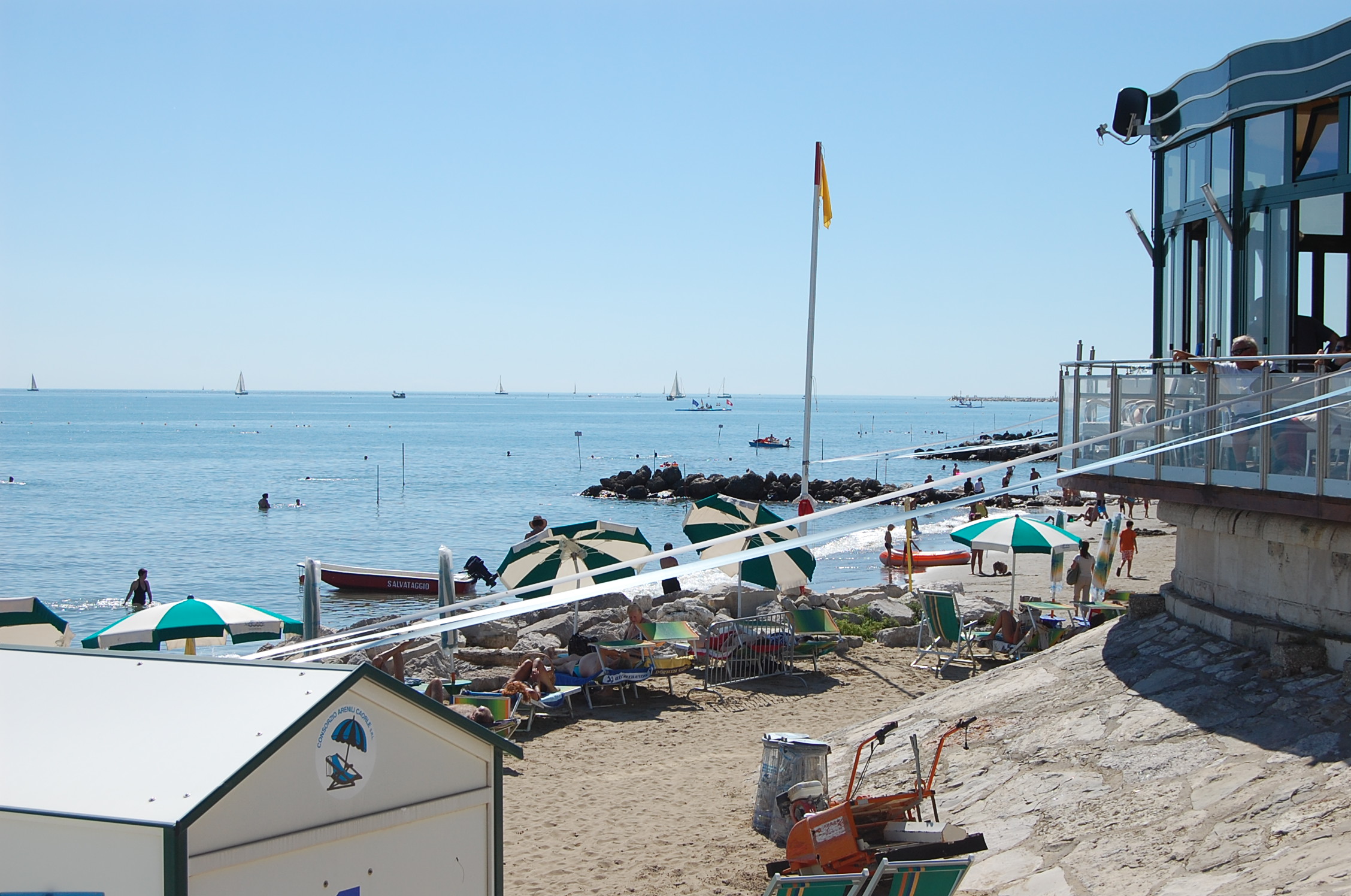 Spiaggia di Caorle (ve).-