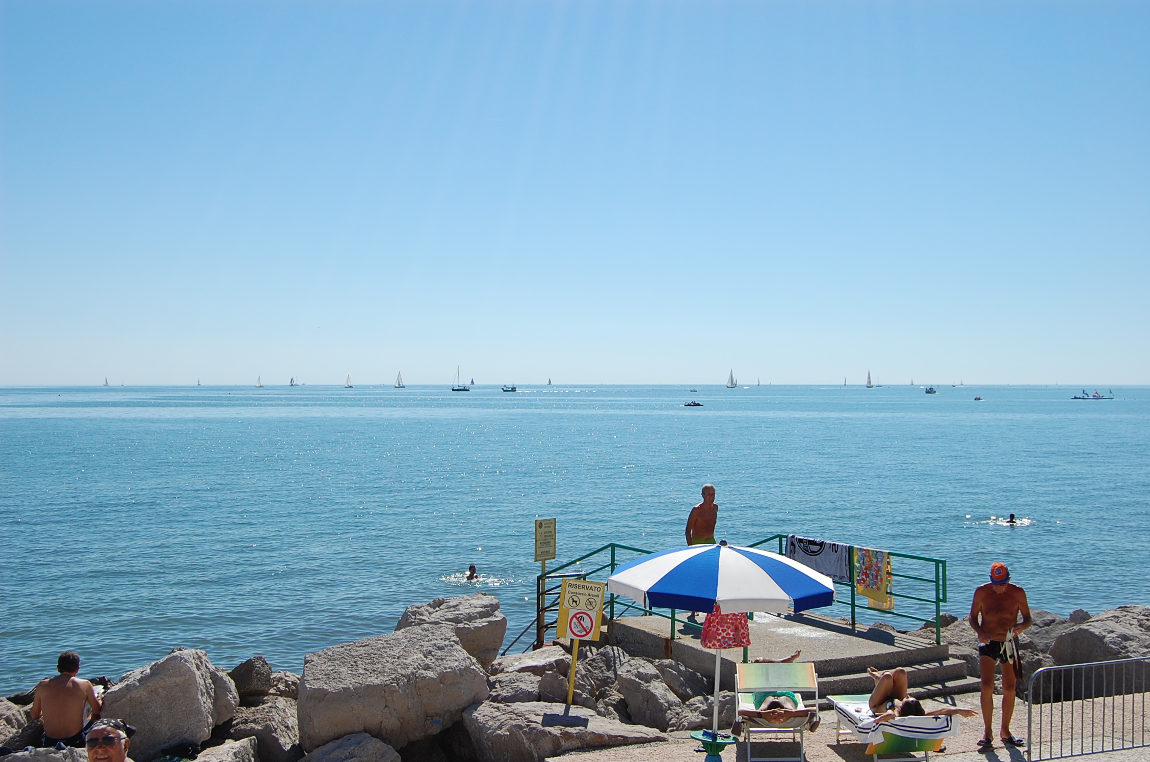 Beach of Caorle (Fri). -