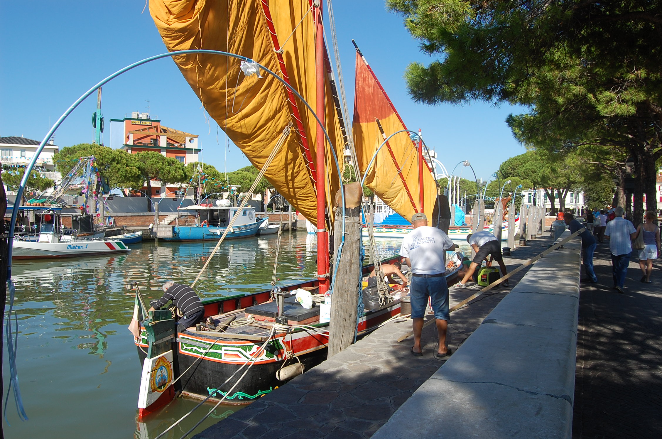 Port of Caorle (Fri). -