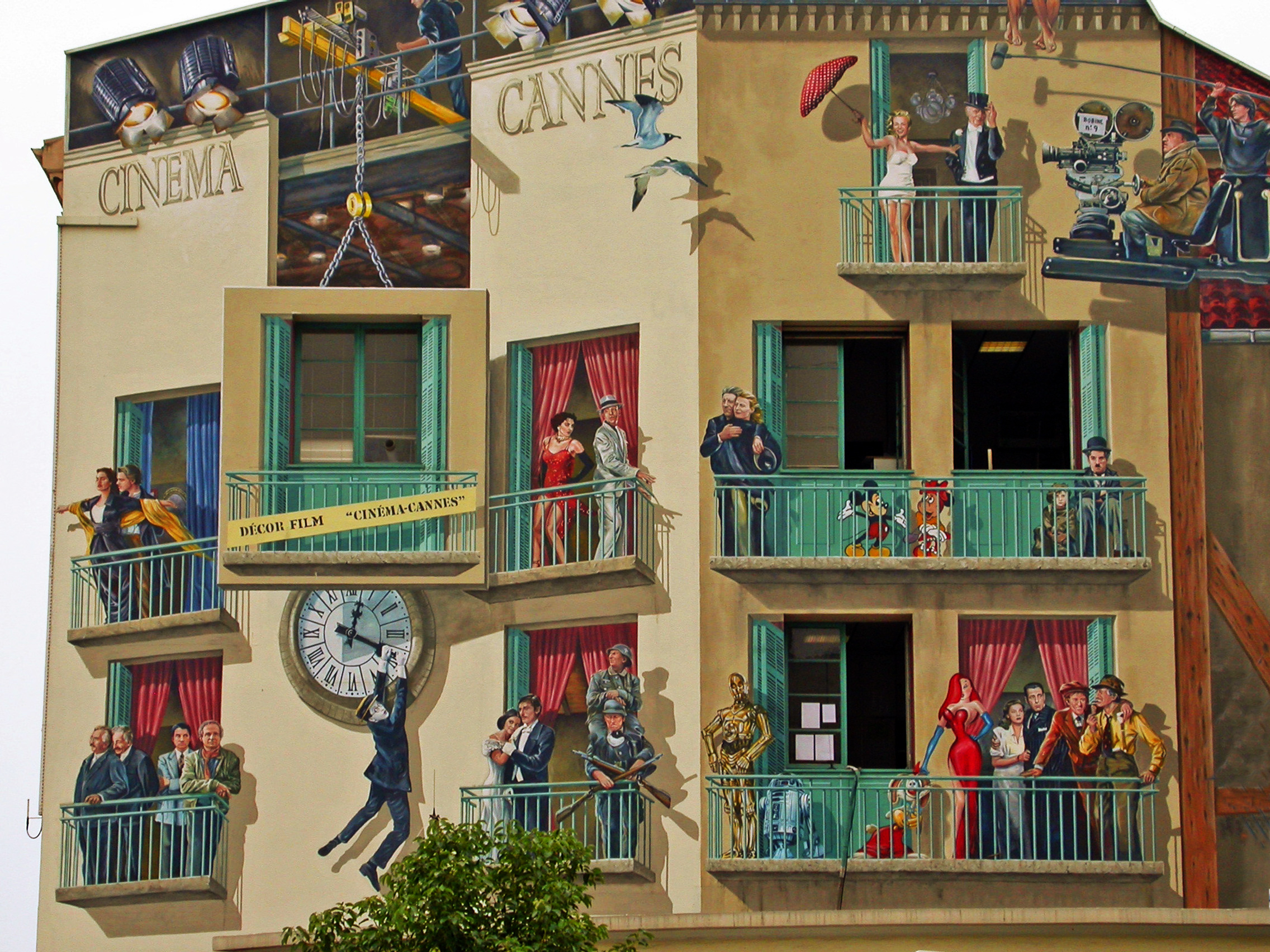Murales a Cannes Ott 2016