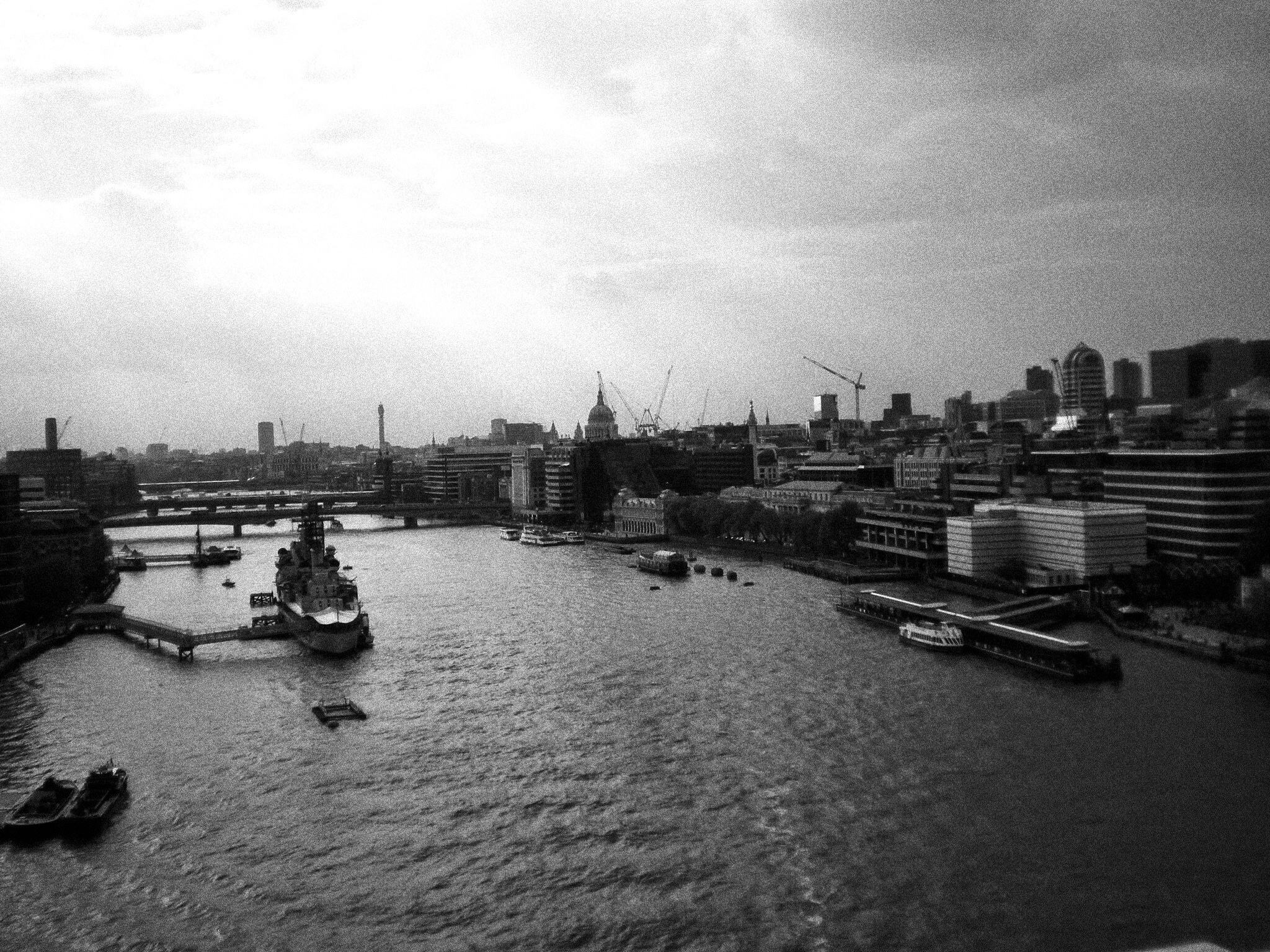 View from Tower Bridge