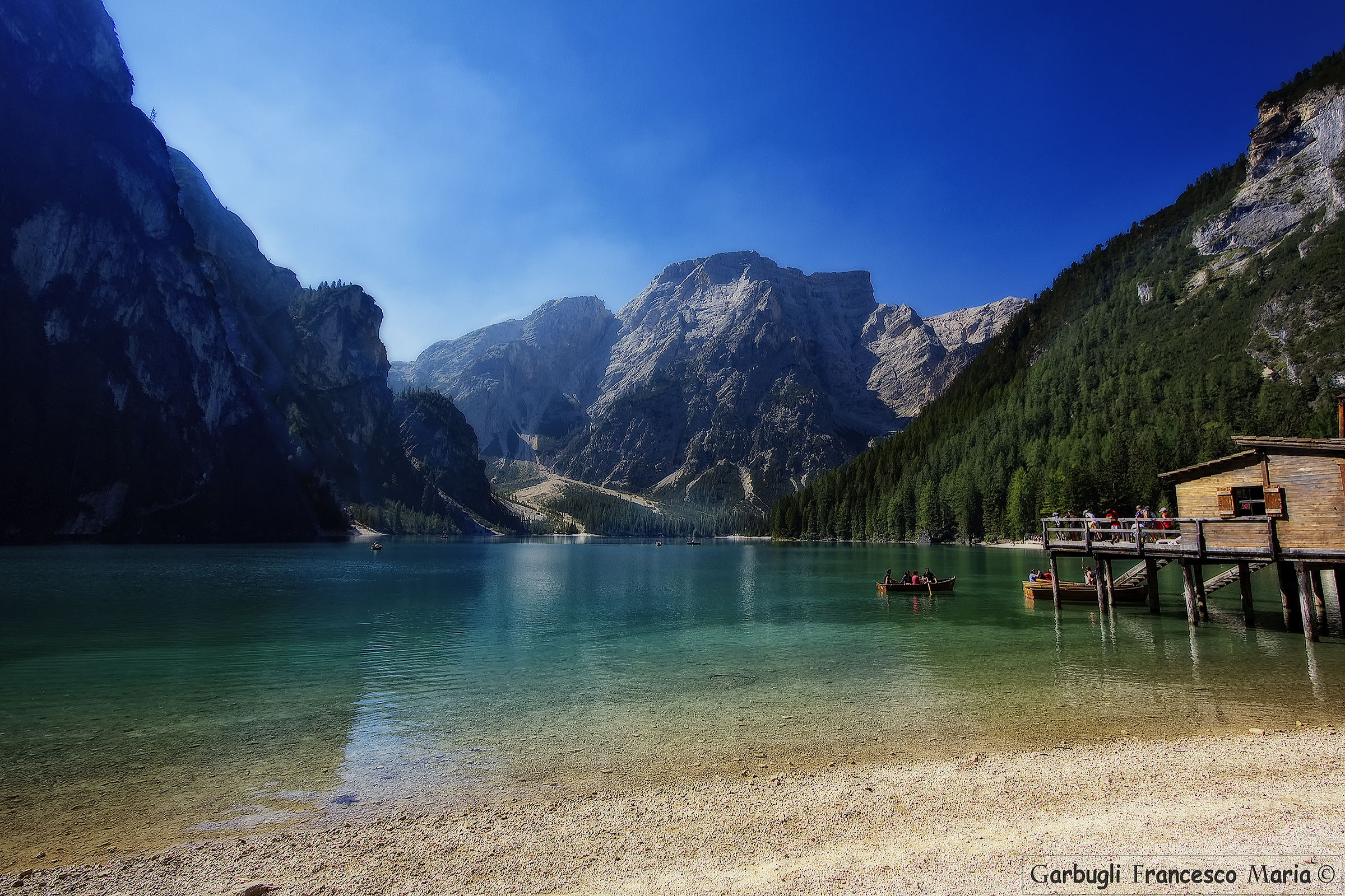 L'imbarcadero di Braies