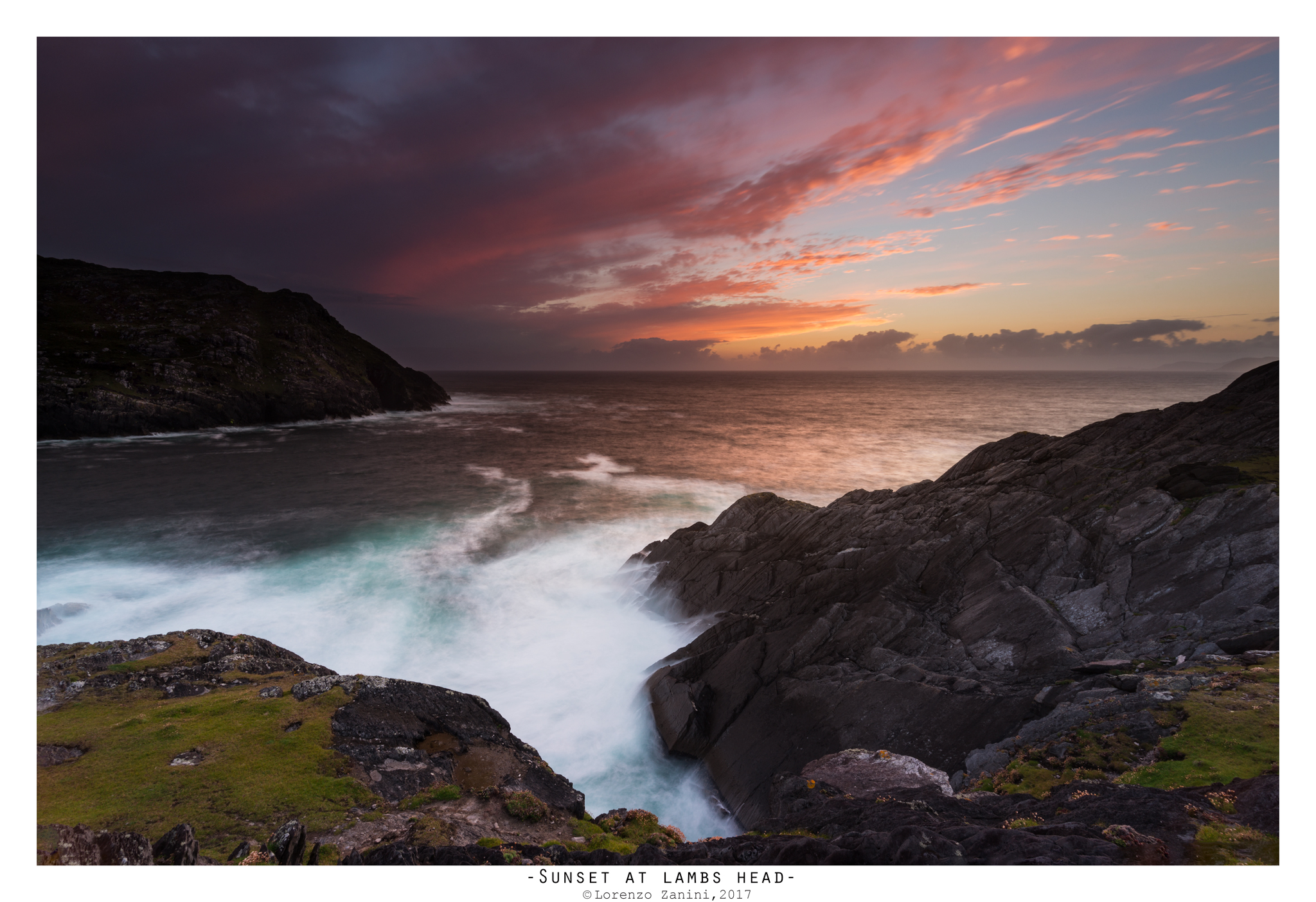 Sunset at Lambs head