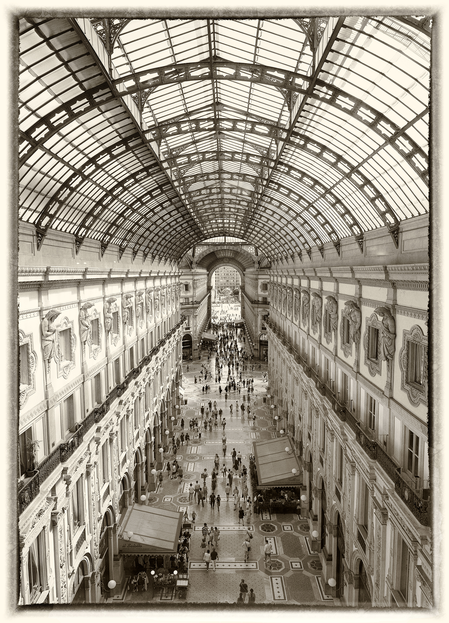 Galleria Milano, filtro Nick Collection