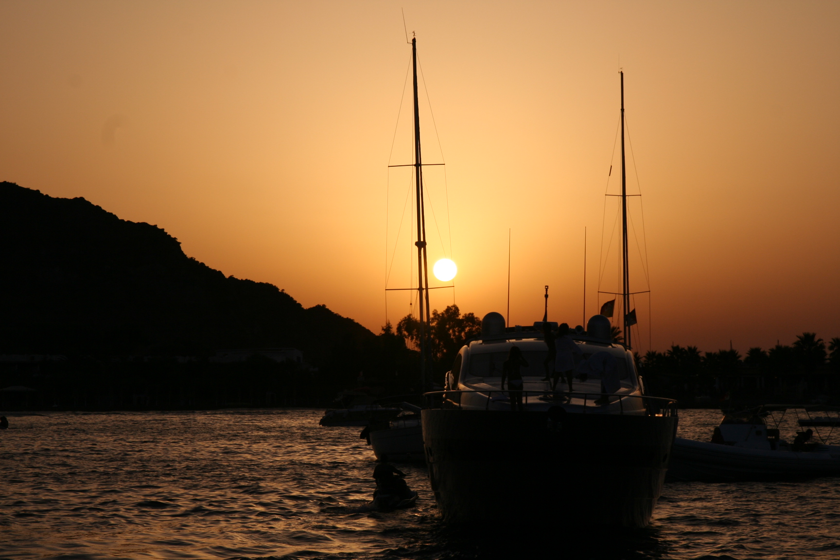 Sunset Island Volcano