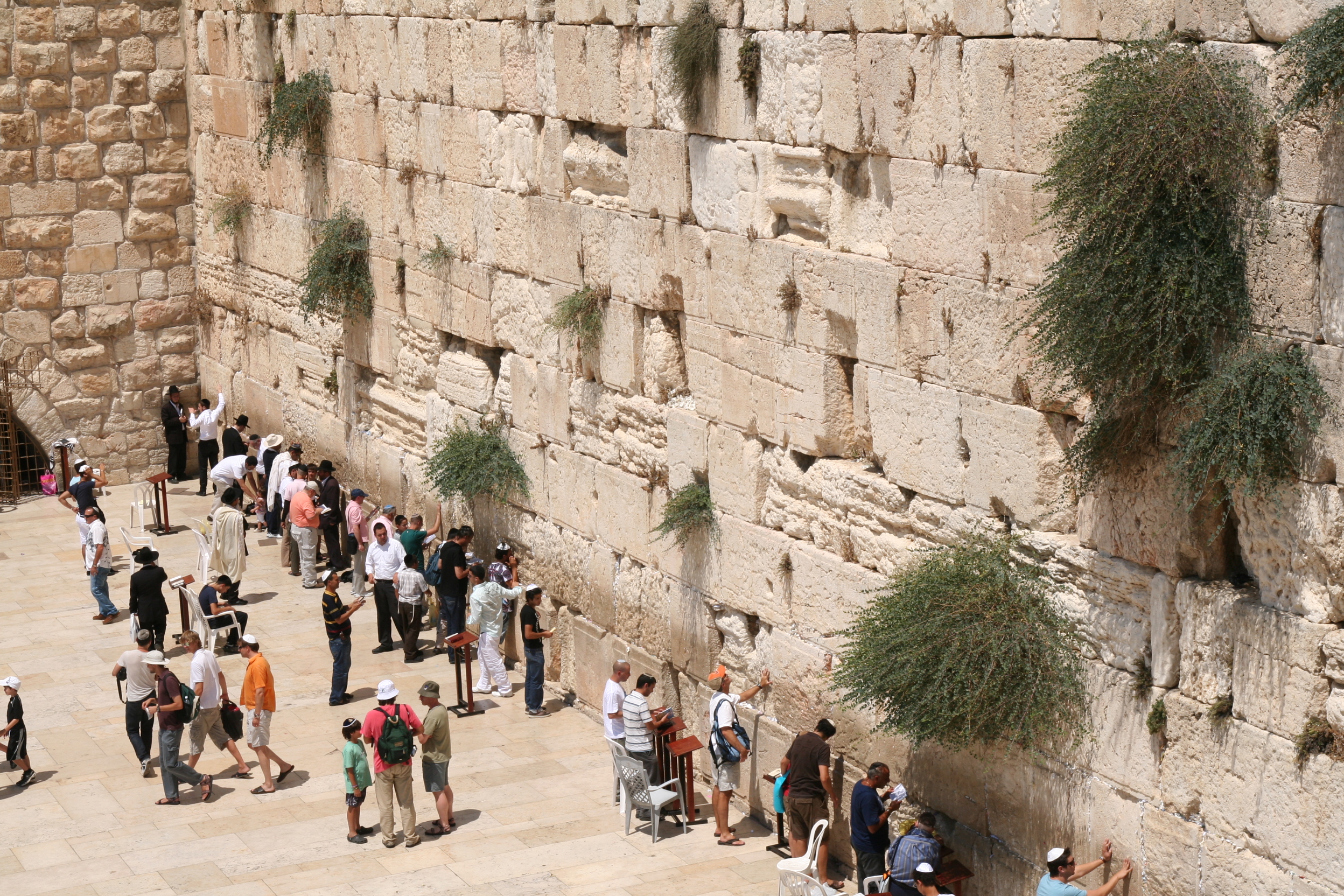 The Wailing Wall.
