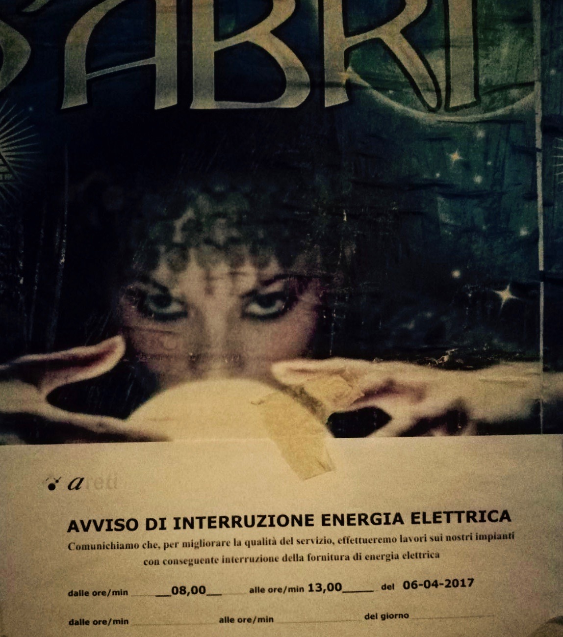 se manca la corrente