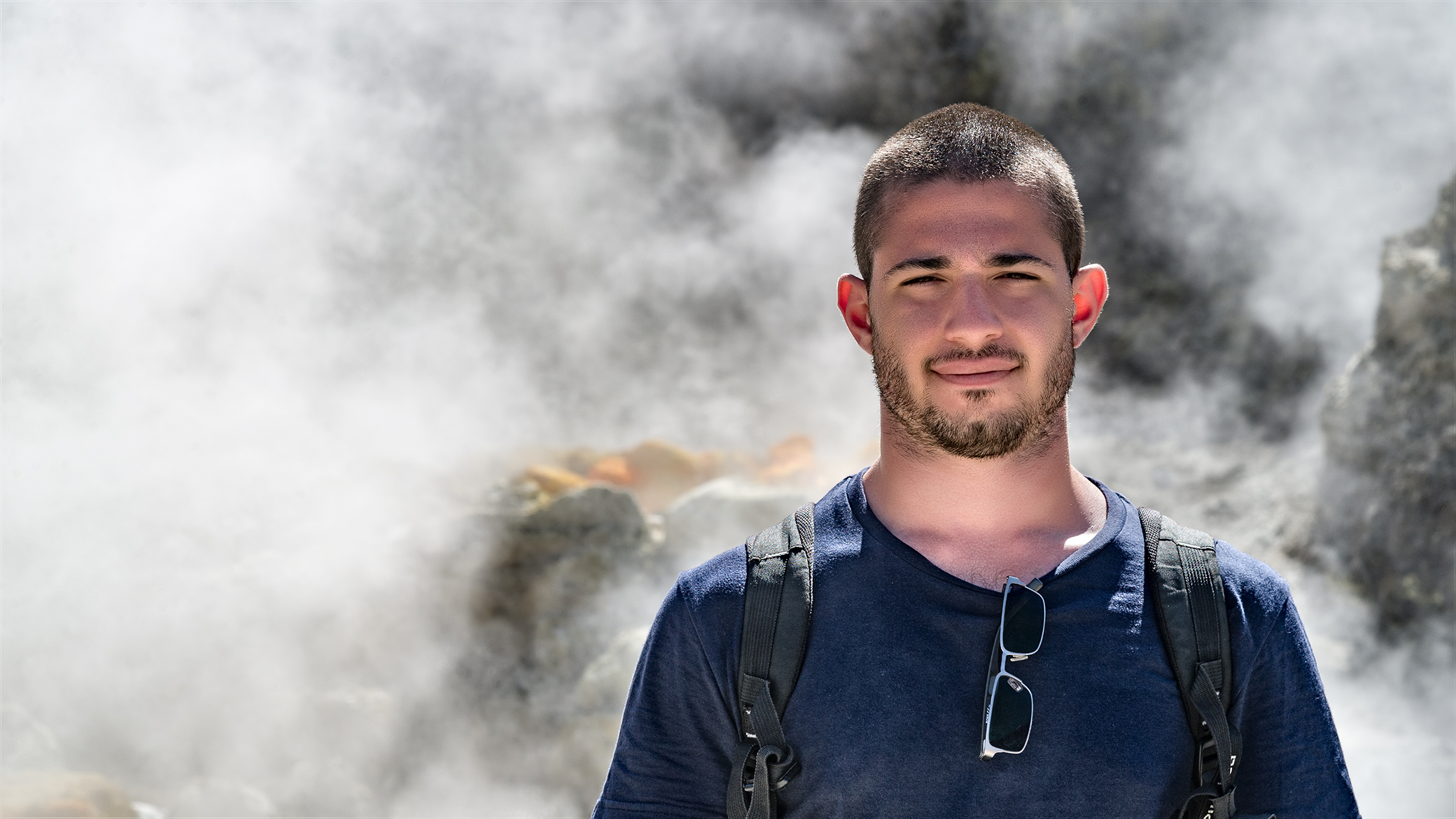 The heat in the Solfatara is Pozzuoli