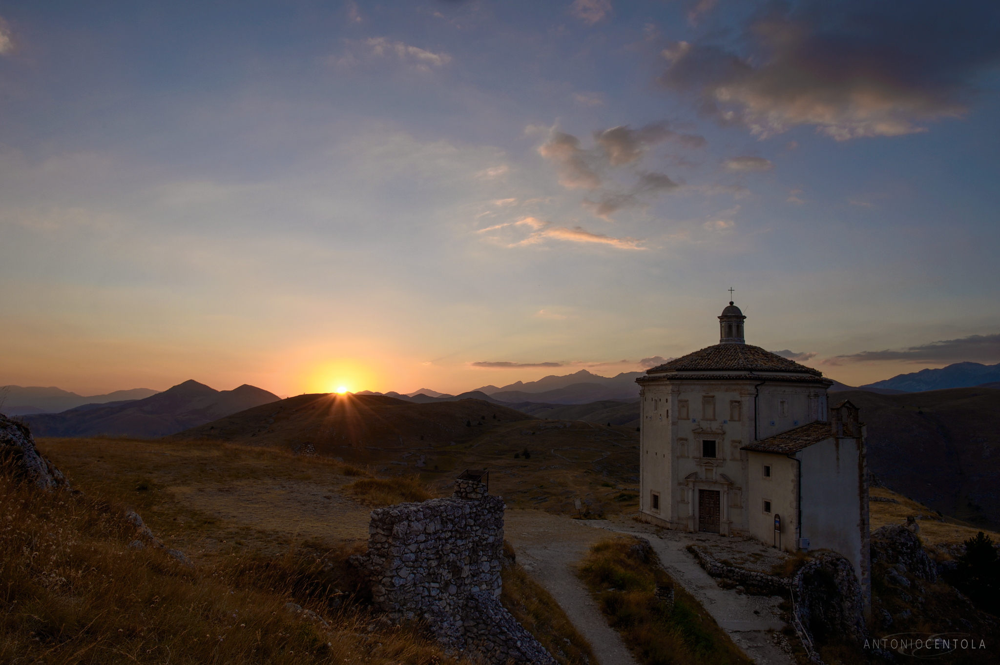 Sunset from Calascio