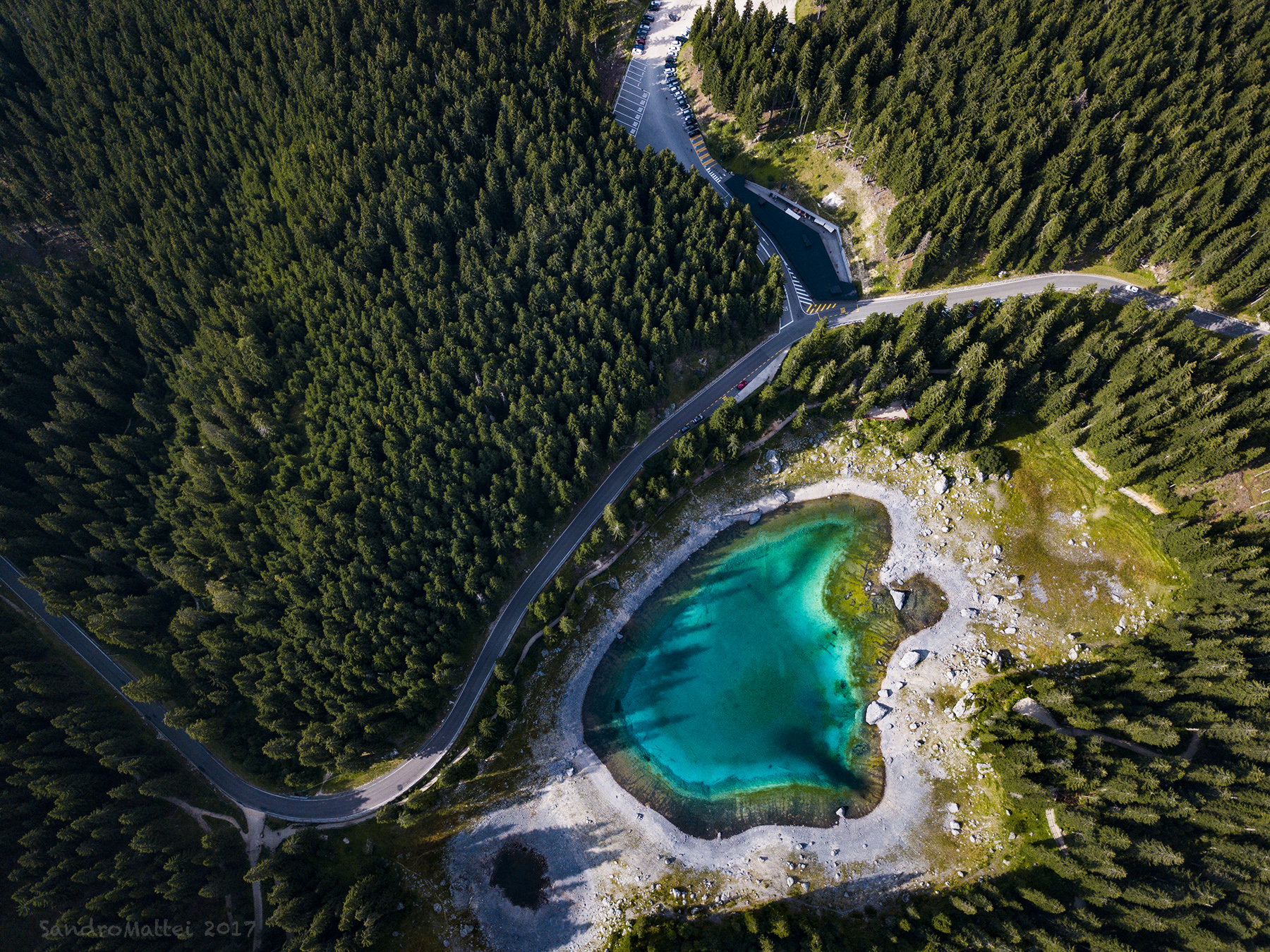 Lake Carezza (bz) Italy