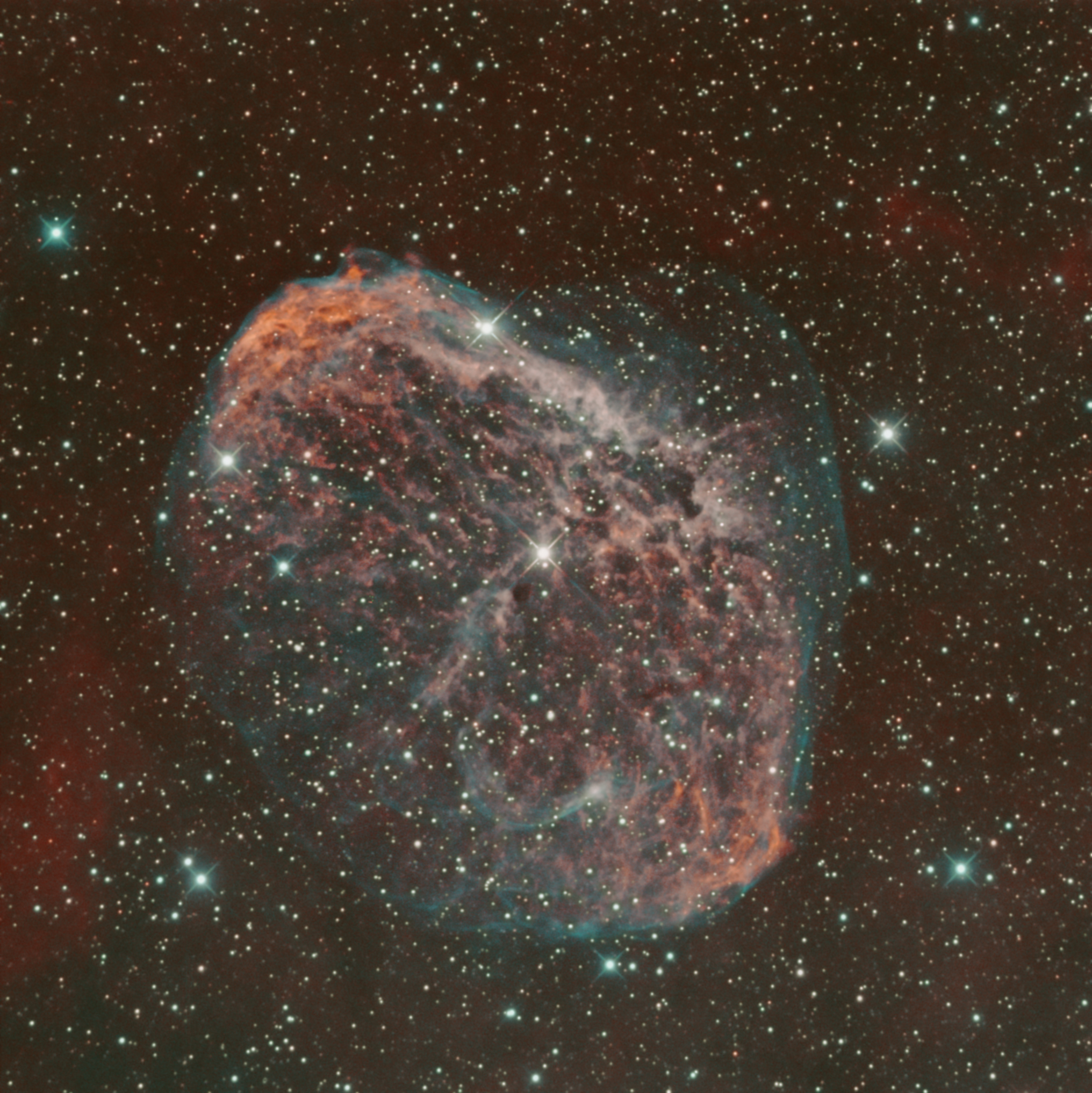 ngc6888 the "CRESCENT NEBULA"