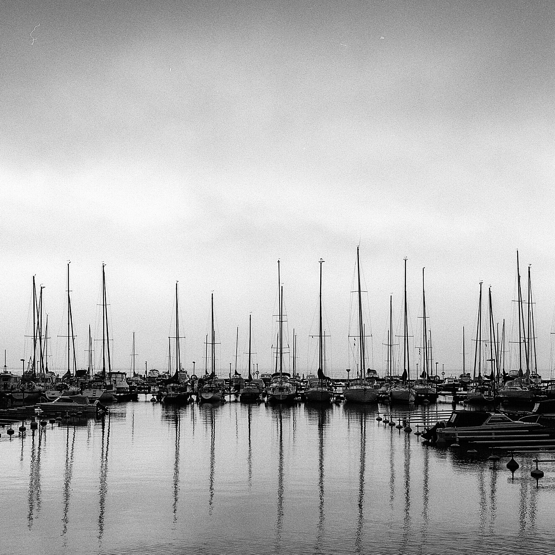 Port of Hudiksvall, Sweden. Rolleiflex 2.8e Xenotar