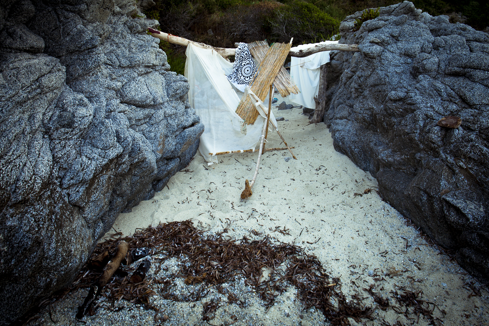 Bivouac at Capo Vaticano