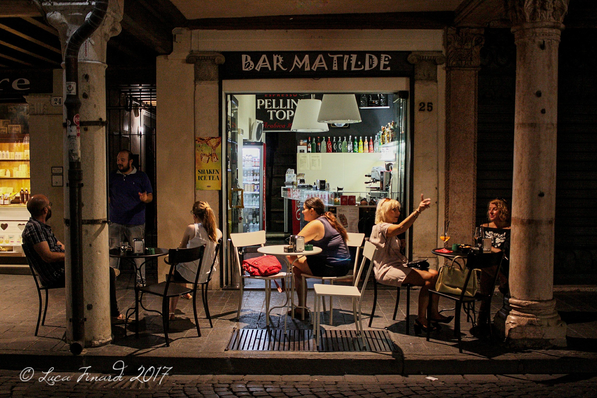 Chatting with friends