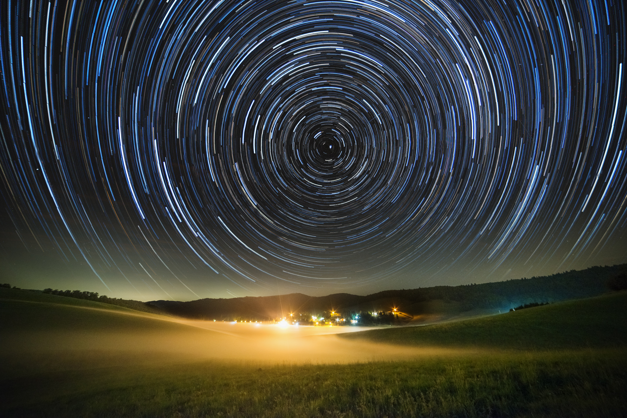 Startrails near Asiago - Italy