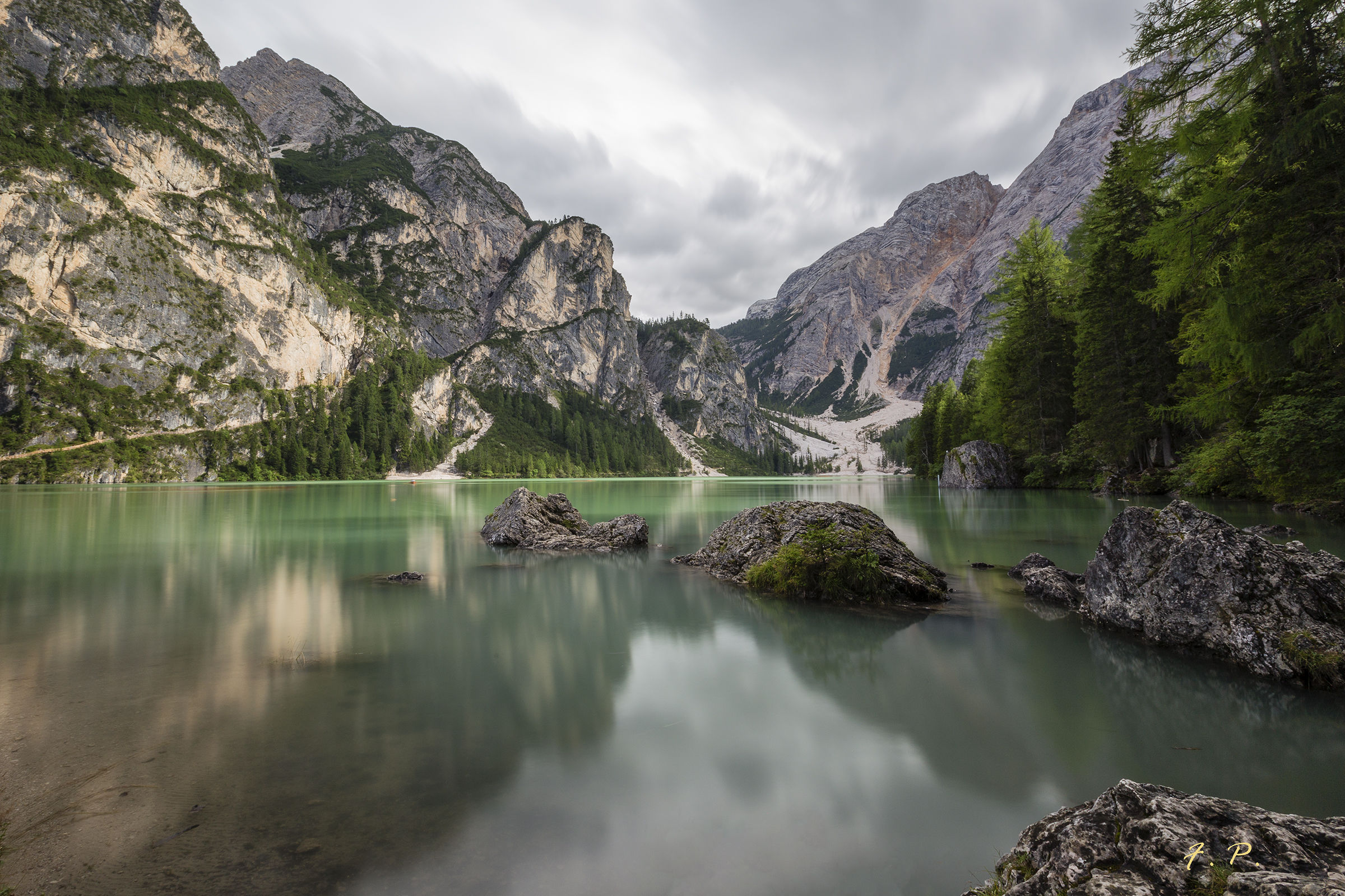 Braies light in the afternoon