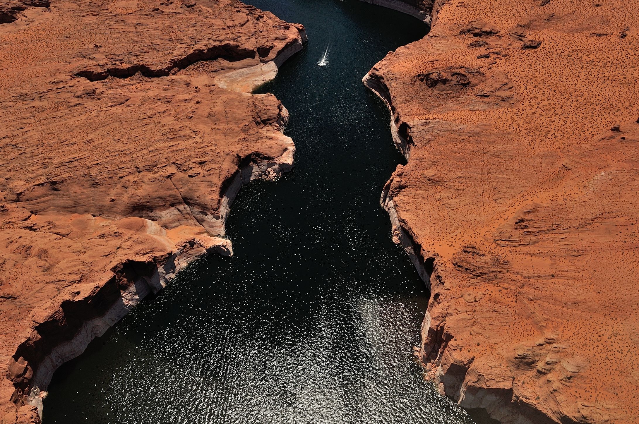 Utah-Lake Powell Glen Canyon overflights-