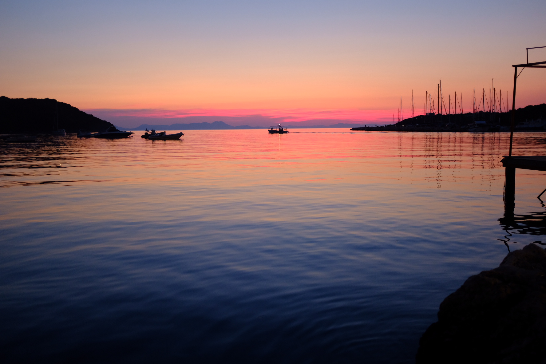 Tramonto a Sivota