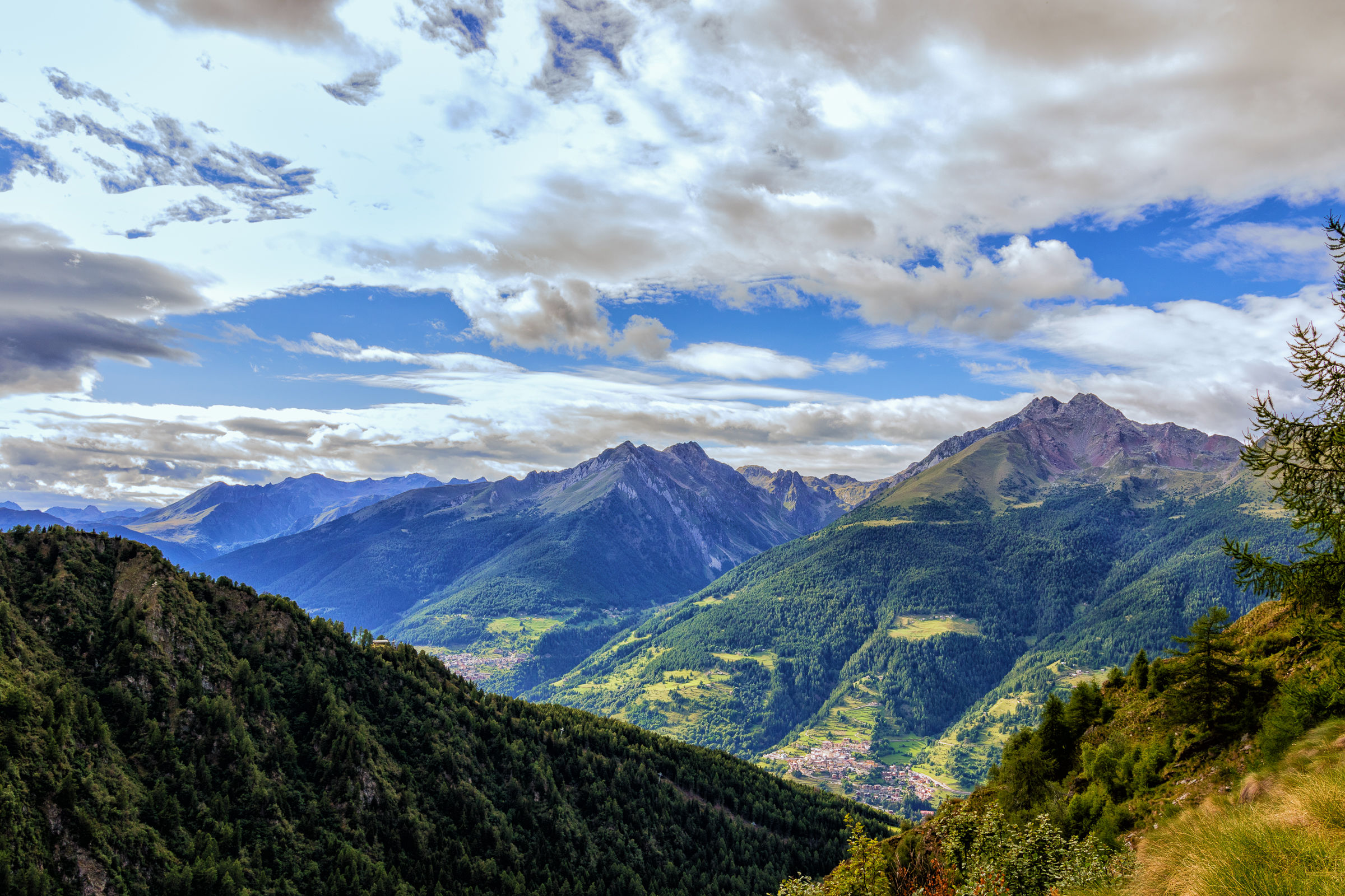 View from the Pozzuolo Basin