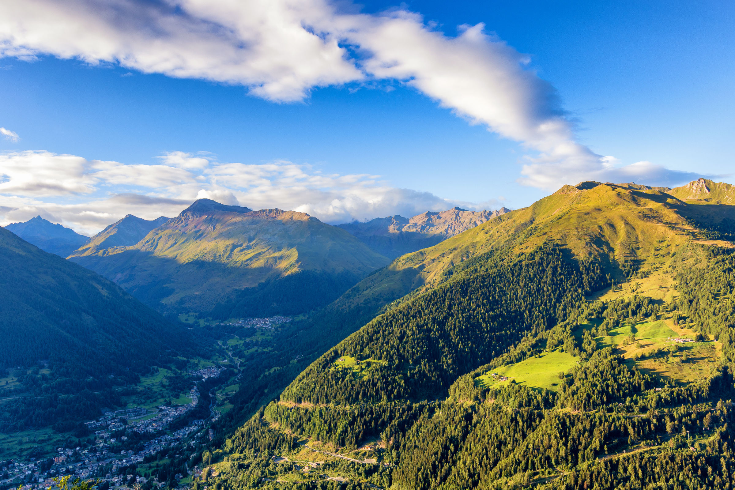 View from Petit Pierre Refuge