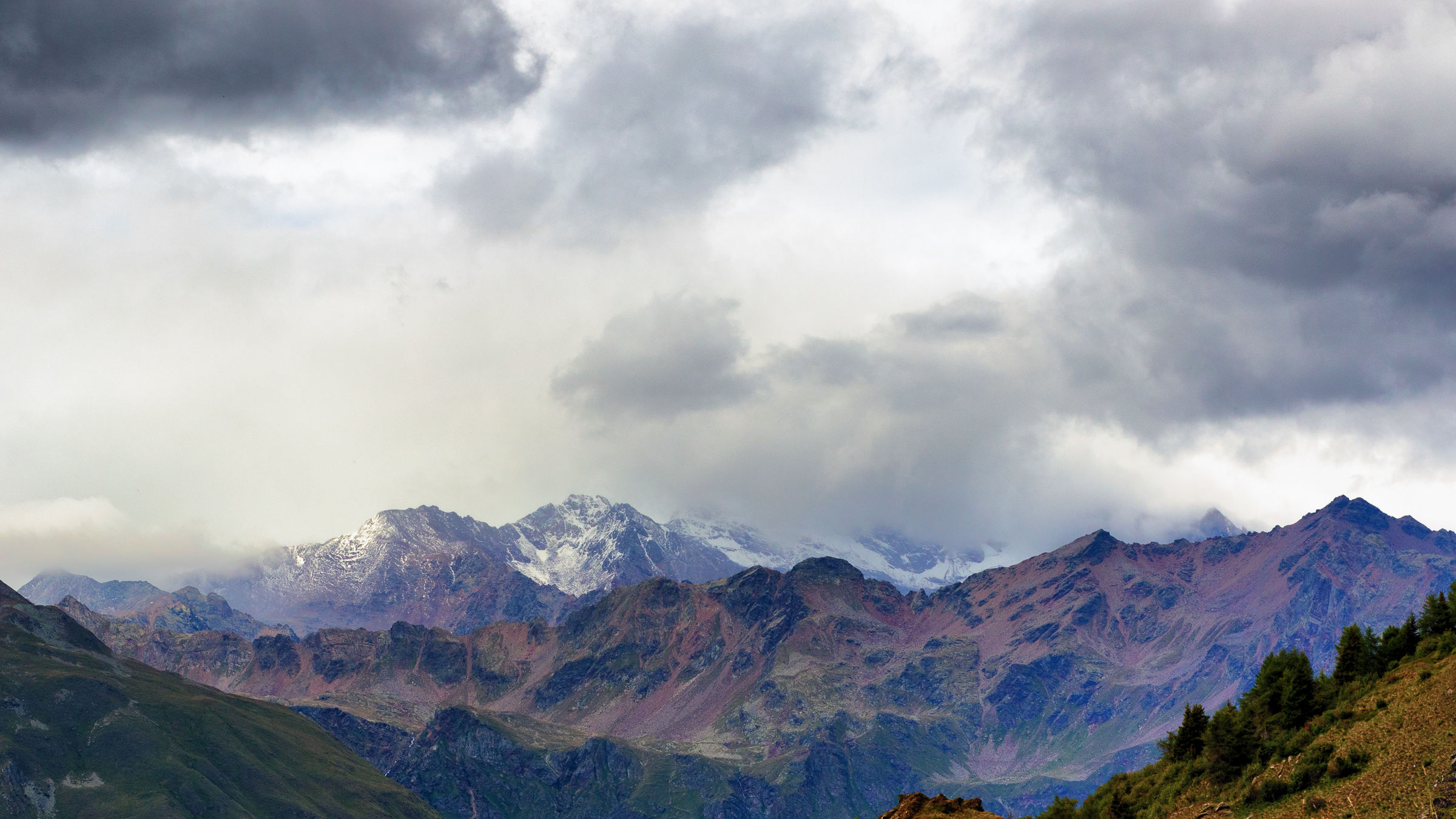View from the Petit Pierre Refuge 2