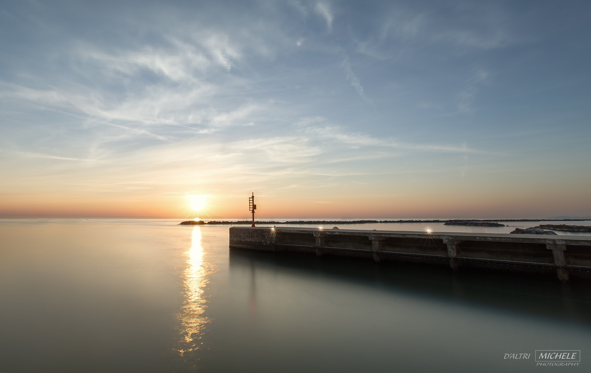 Un'alba a Gatteo Mare...