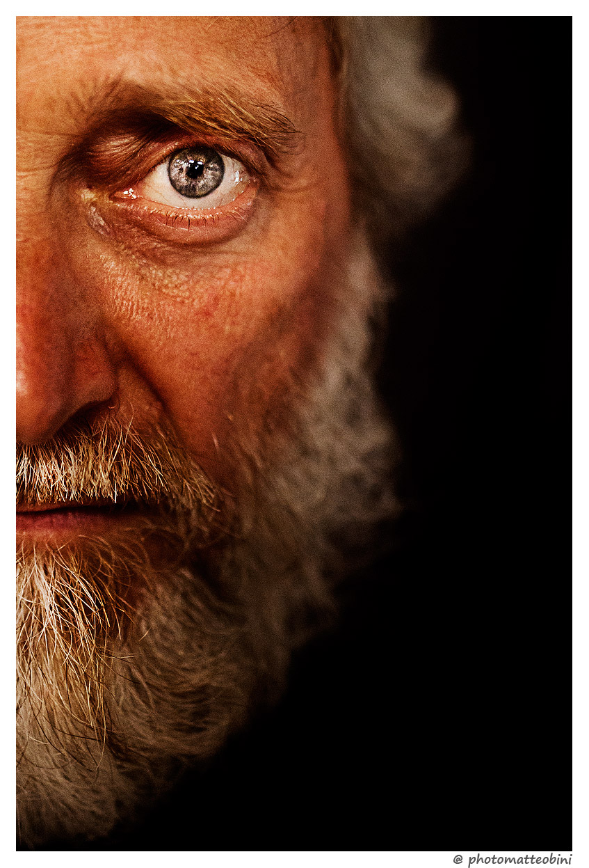 An intense look in the middle