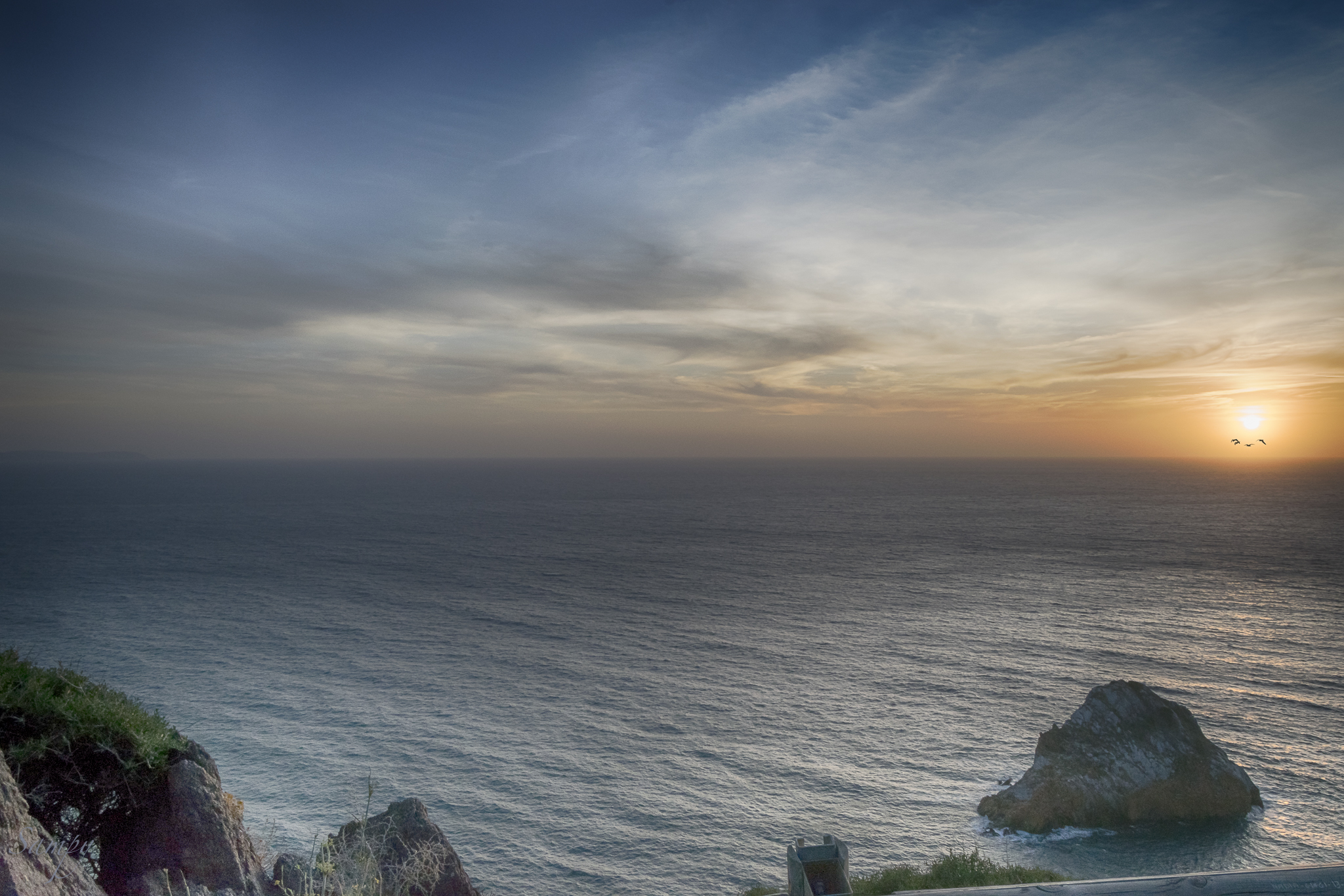 There are sunsets that leave you without breath ..